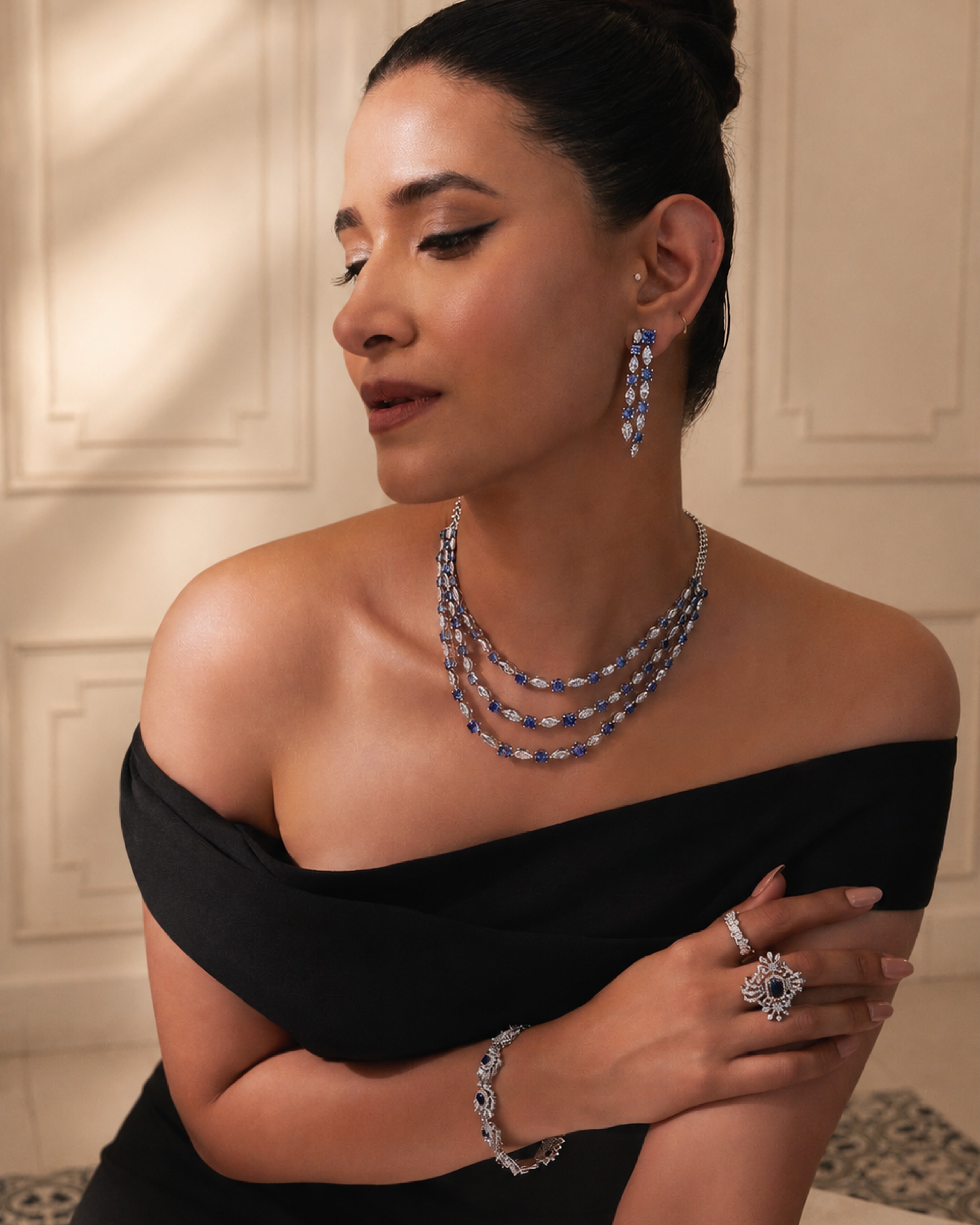 Limelight Diamonds Facebook ad: Some evenings simply feel better with diamonds.
