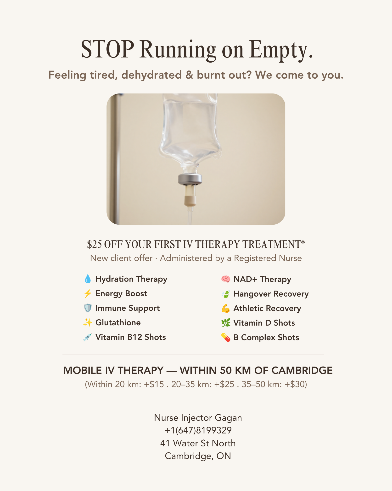 Nurse Injector Gagan Facebook ad