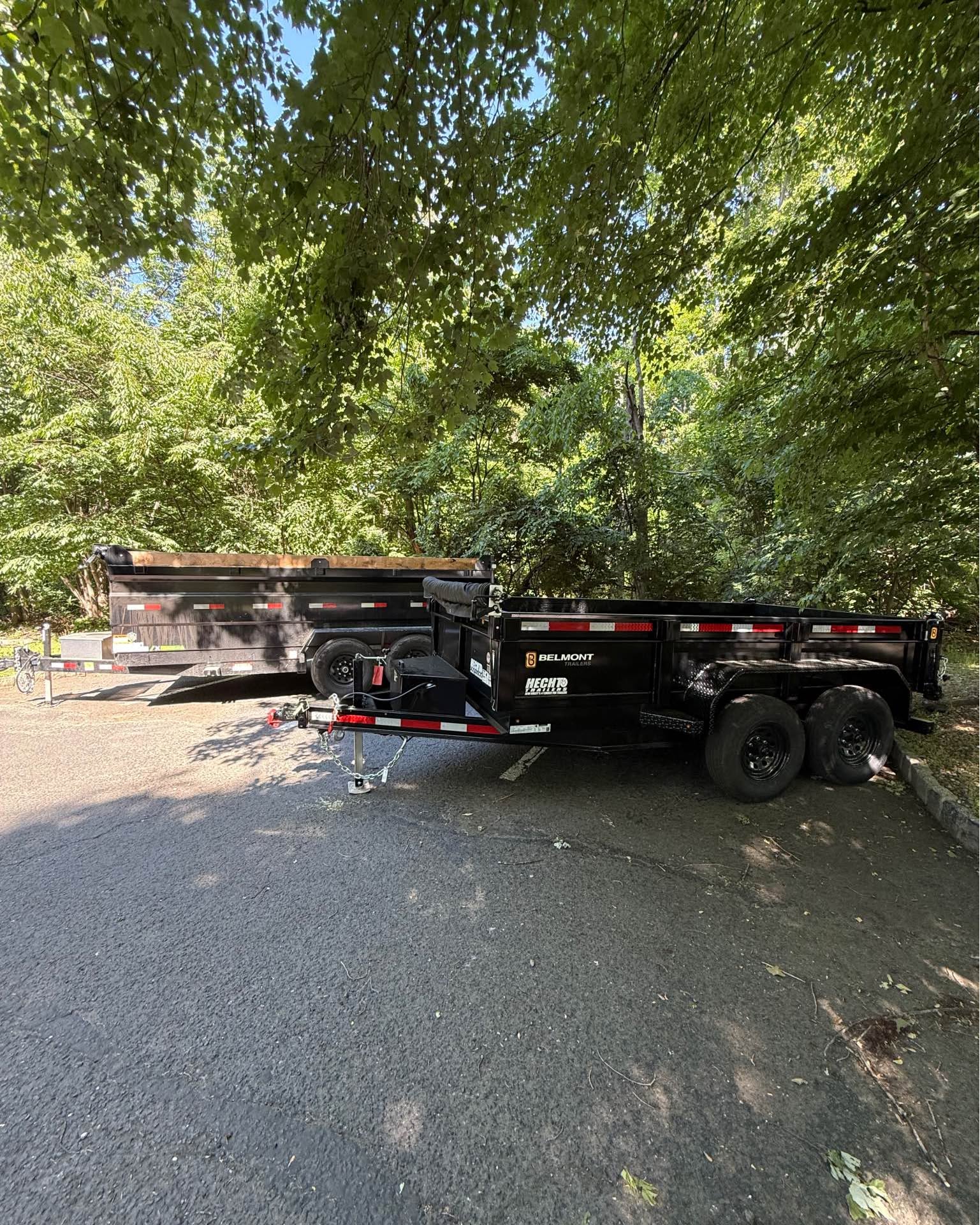 George Mavrookas Facebook ad: Dump Trailer For Rent