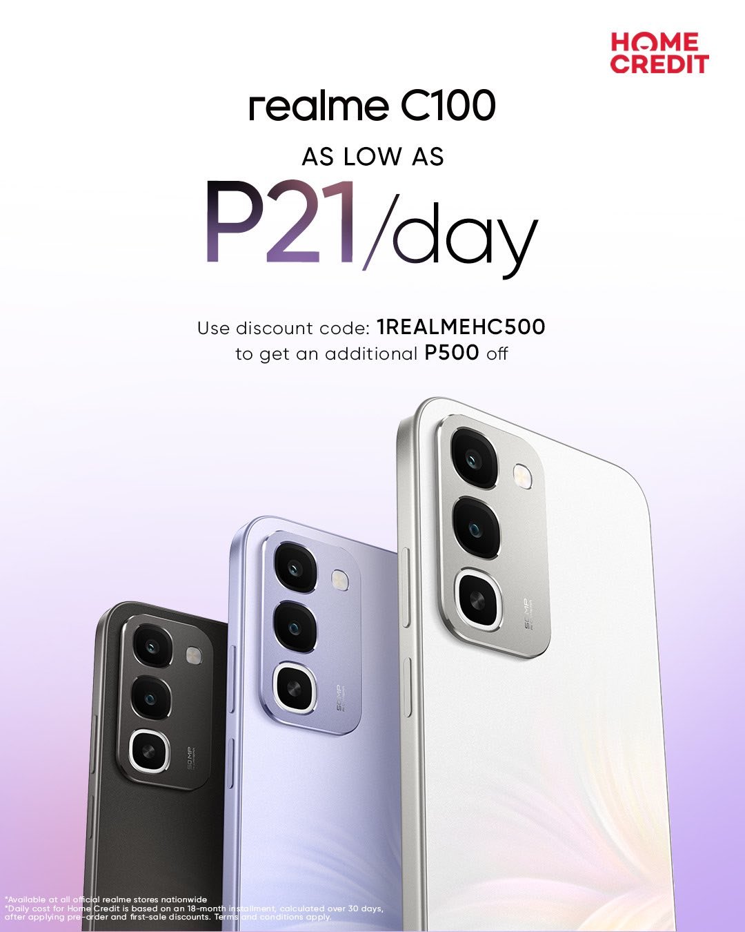 realme Facebook ad