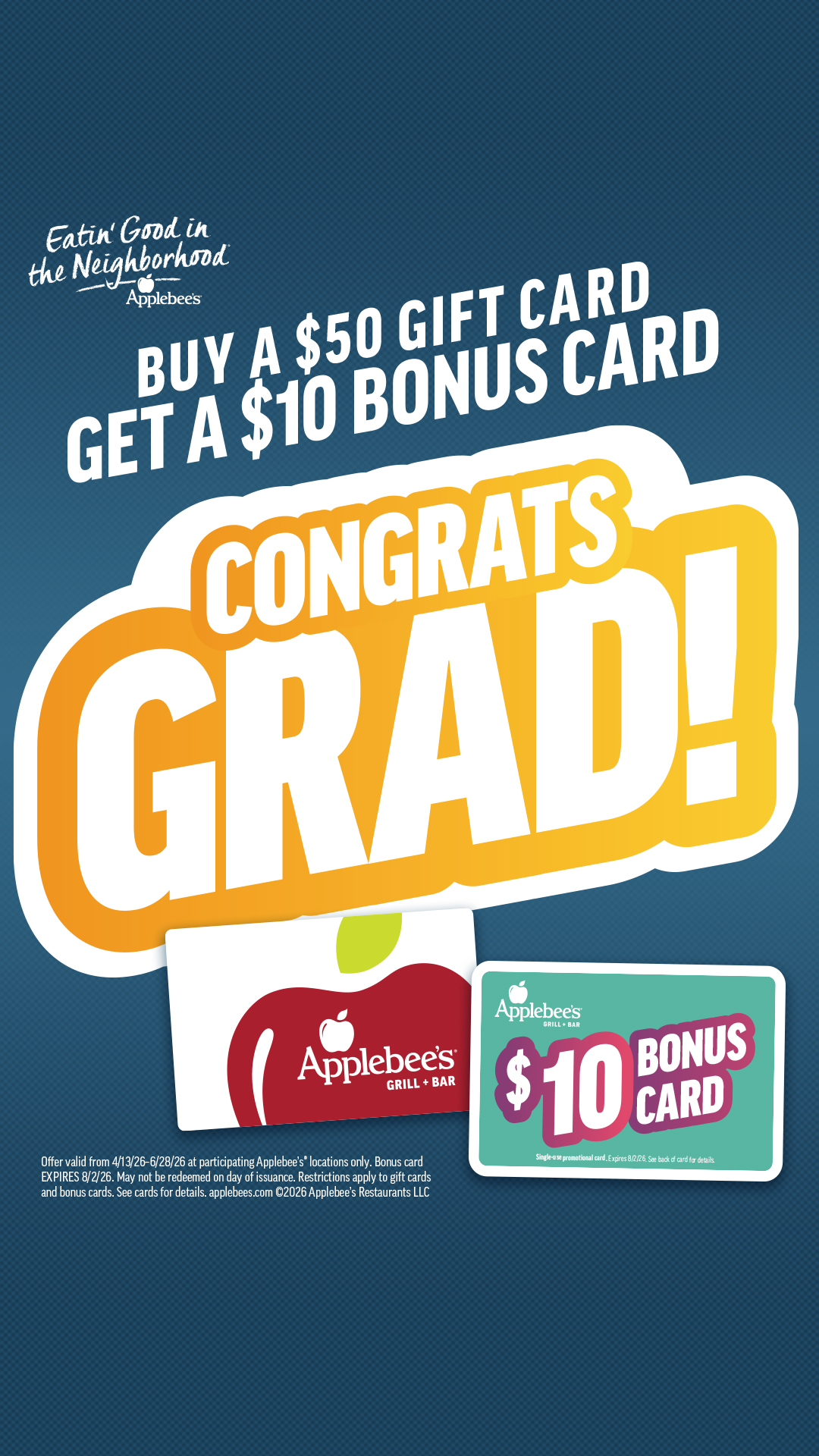 Applebee's Grill + Bar Facebook ad