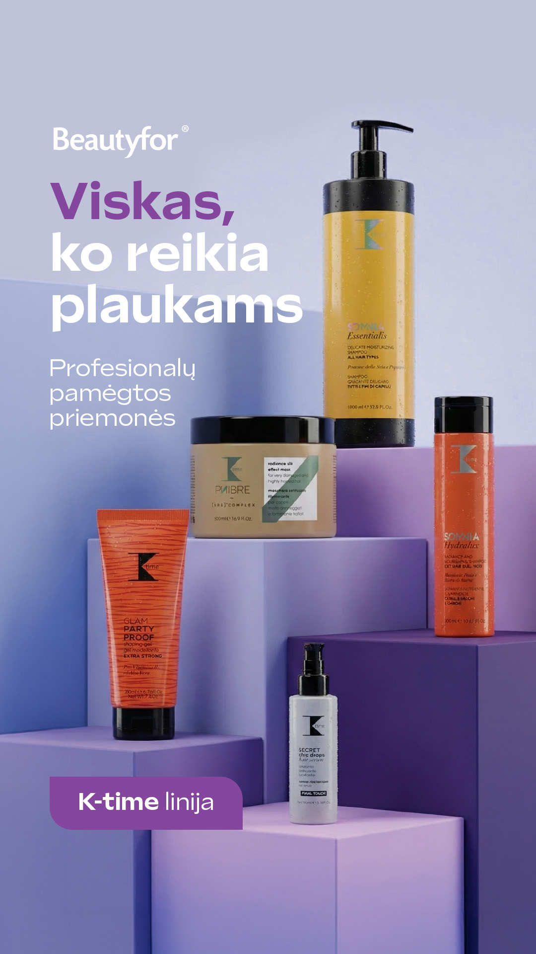 Beautyfor LT Facebook ad