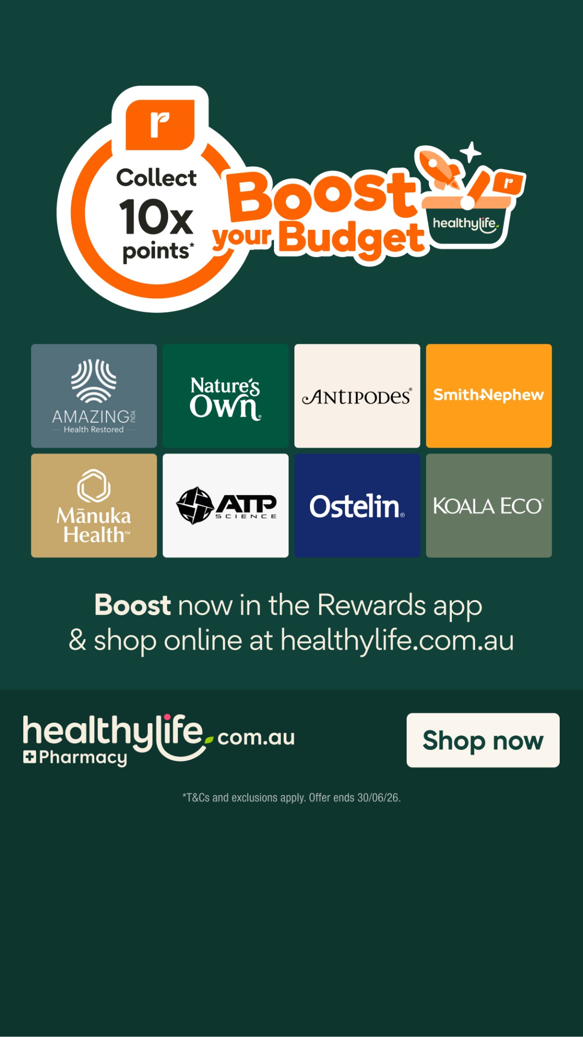 Healthylife Facebook ad