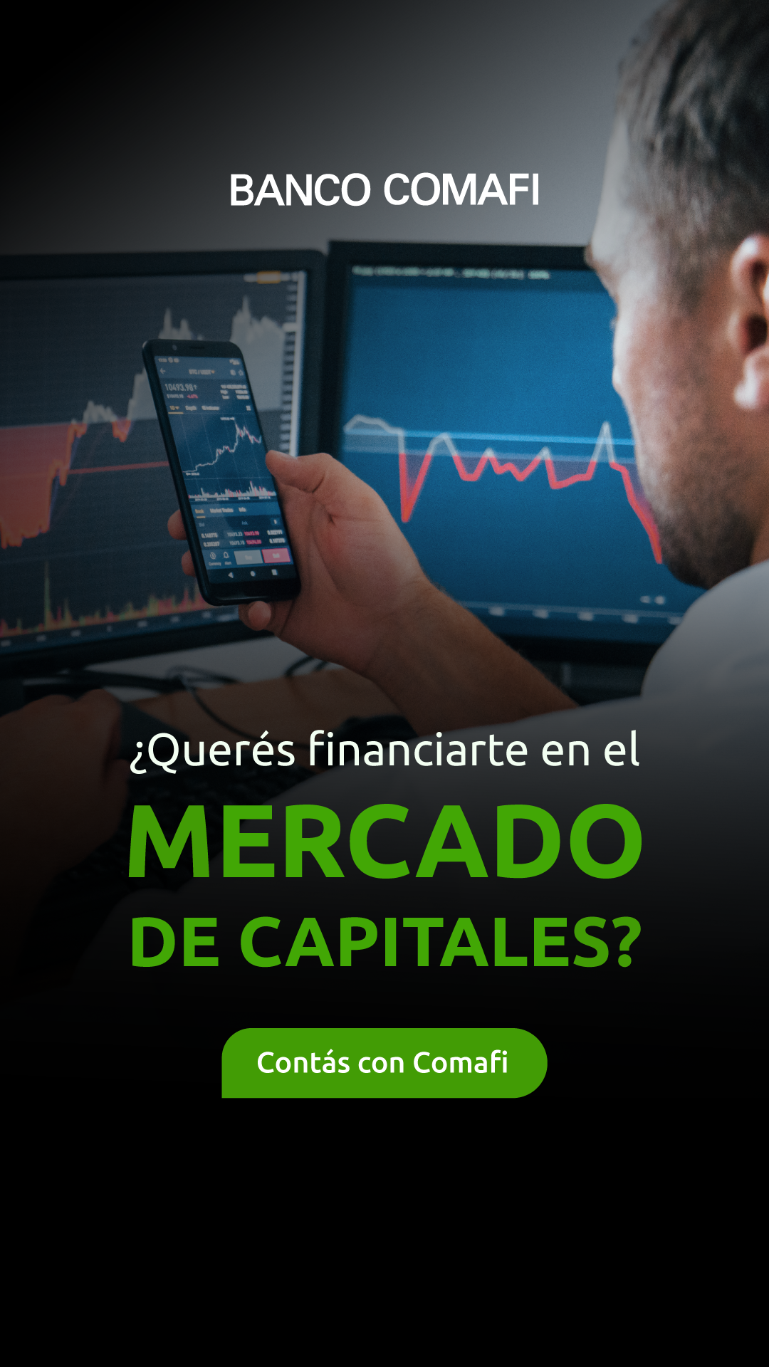 Banco Comafi Facebook ad from May 12, 2026