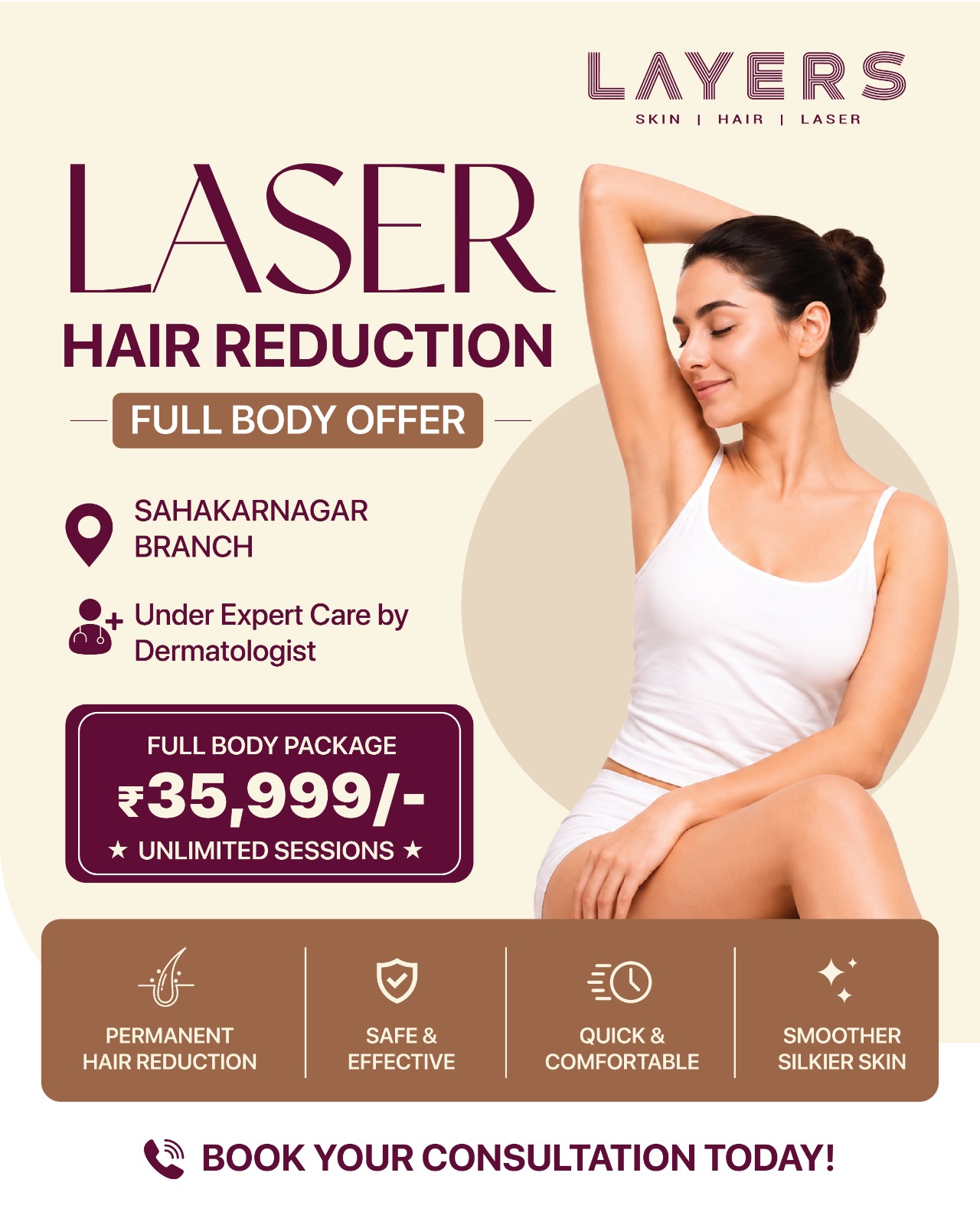 Layers Clinics Facebook ad