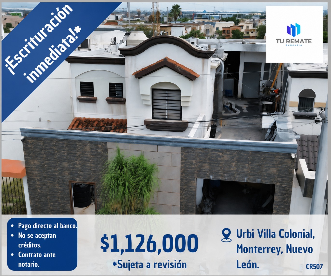 Remates Bancarios Facebook ad: 3 habitaciones 2 baños Casa