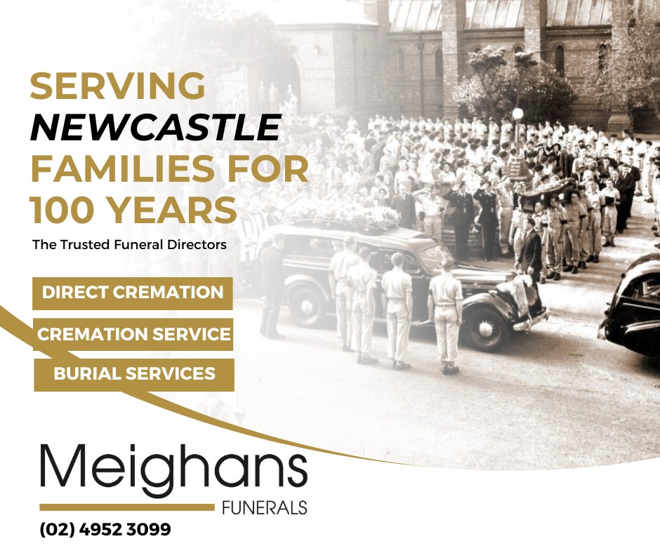 Meighans Funerals Facebook ad: Pre-plan with Meighans