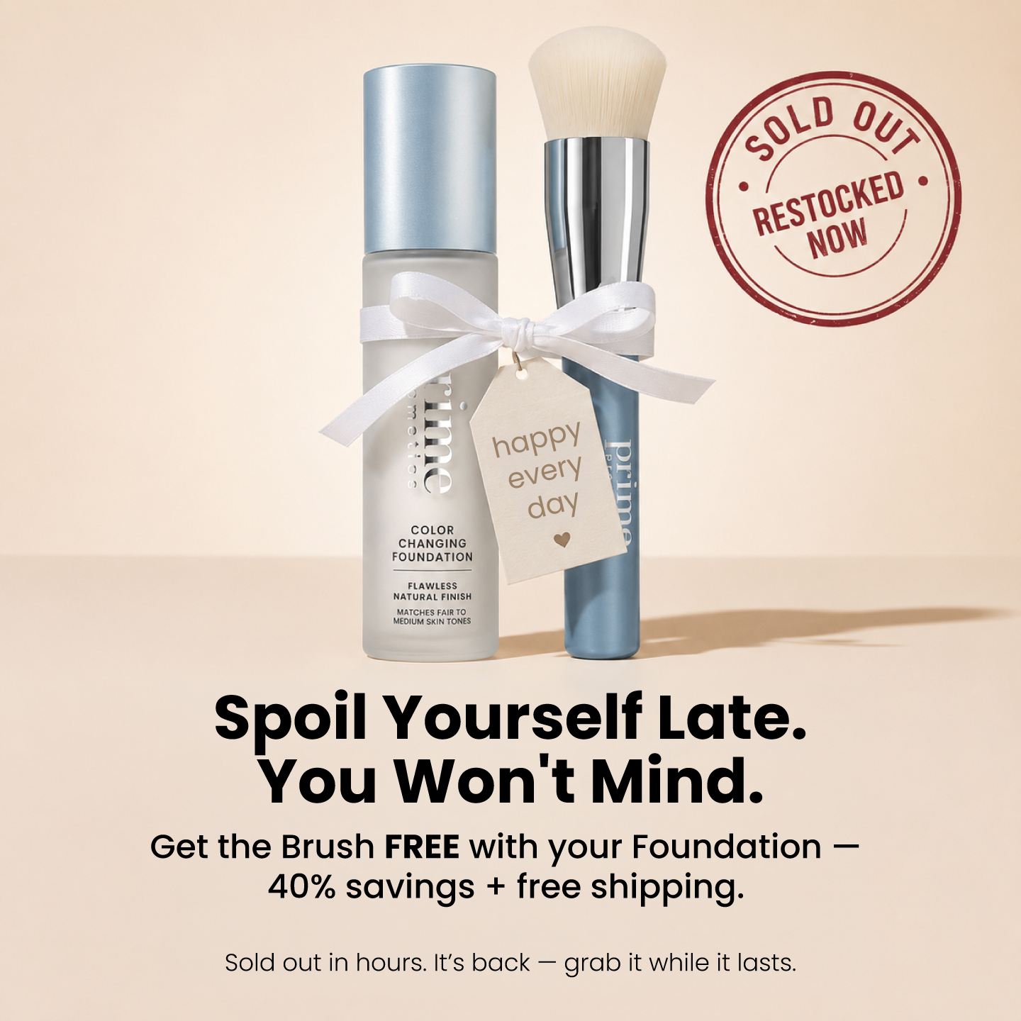 Prime Deals Facebook ad
