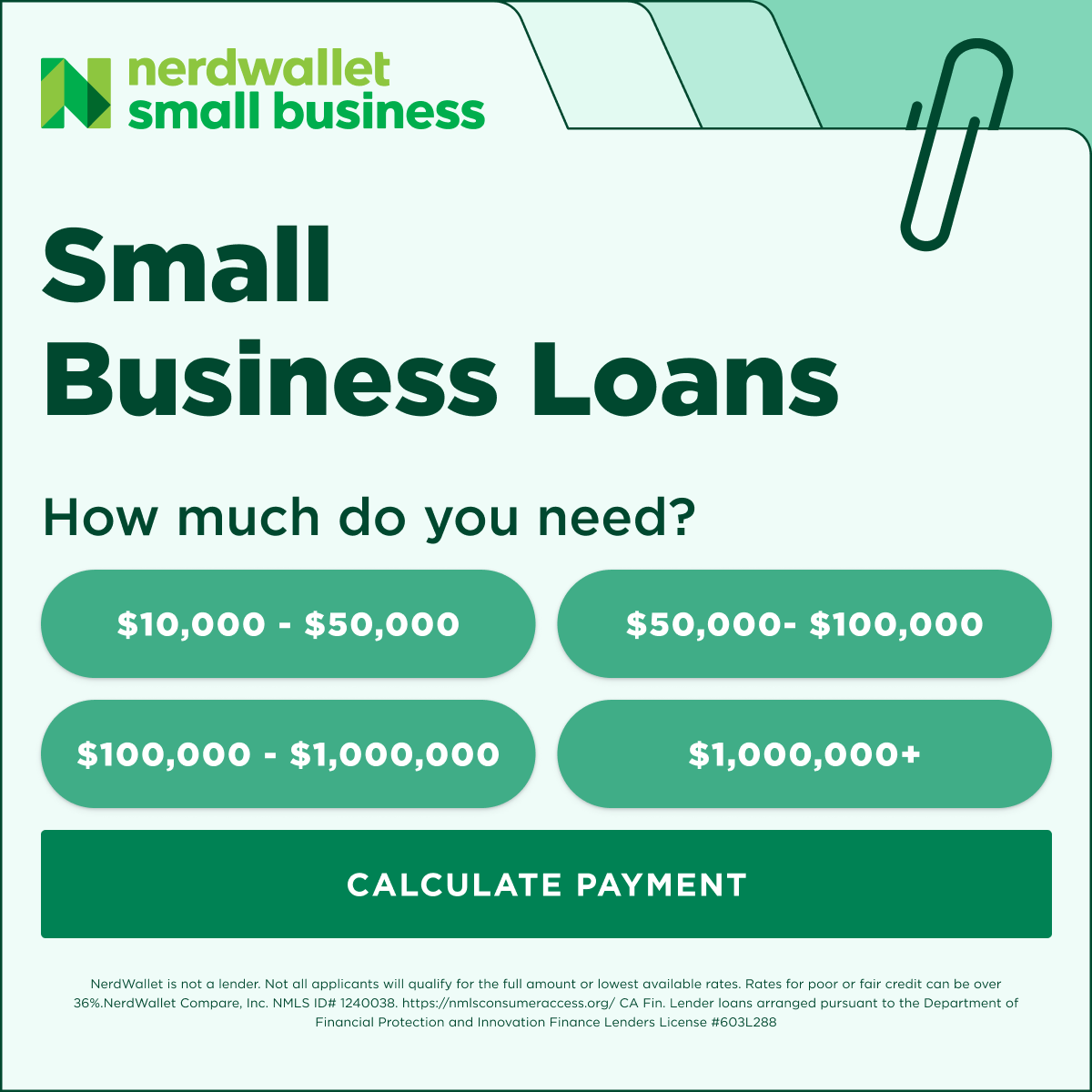 NerdWallet Facebook ad