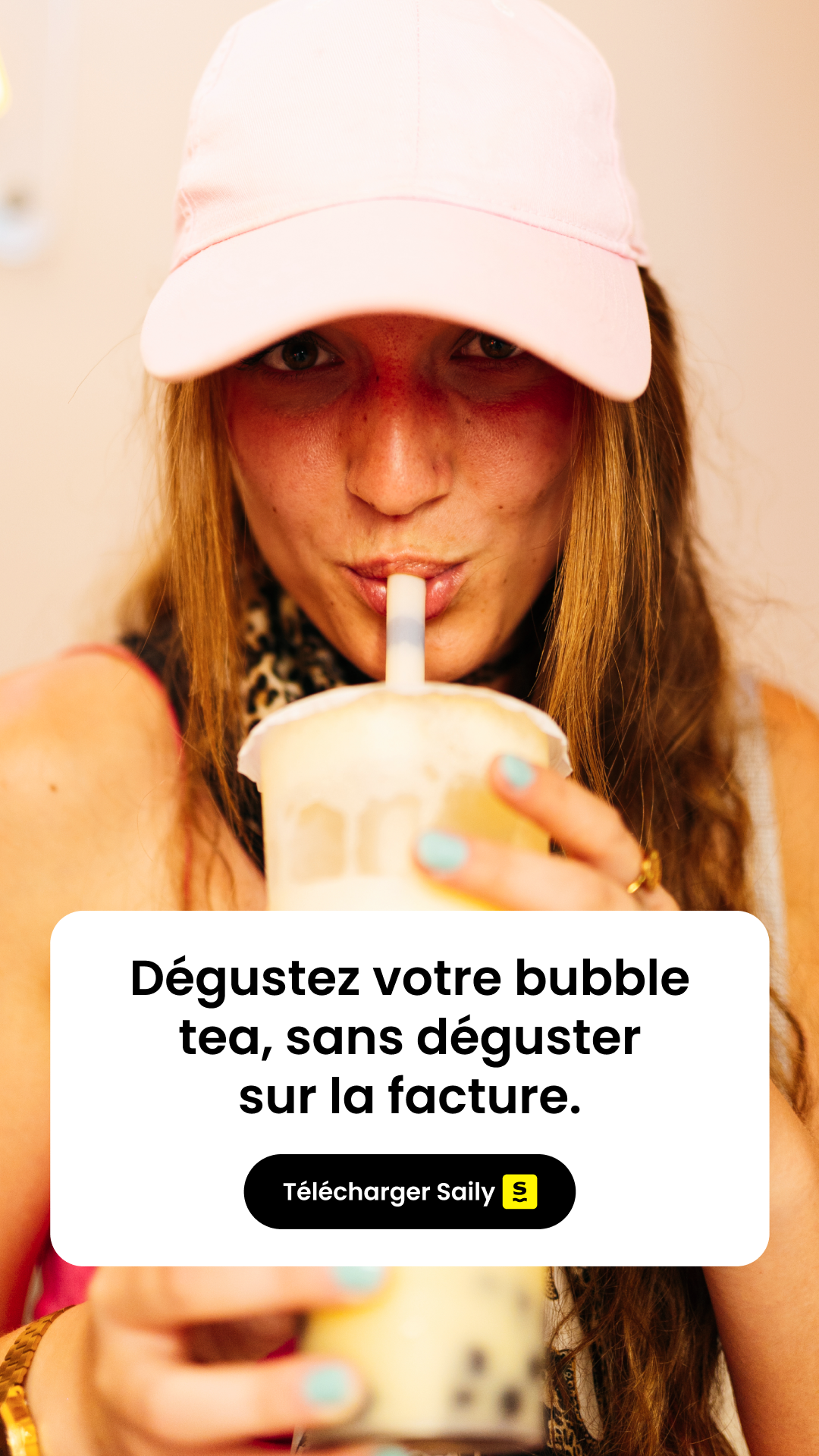 Saily Facebook ad