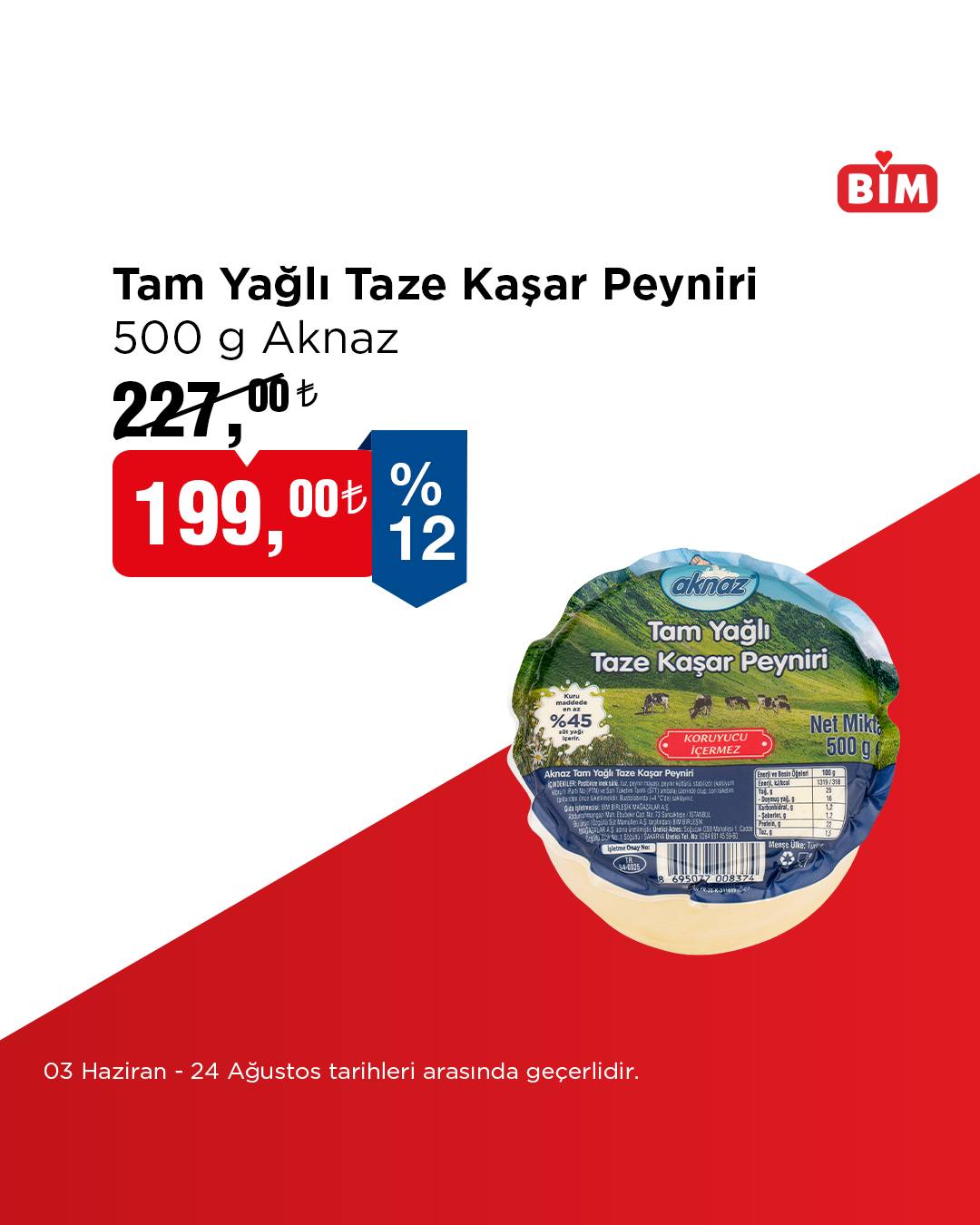 BİM Türkiye Facebook ad