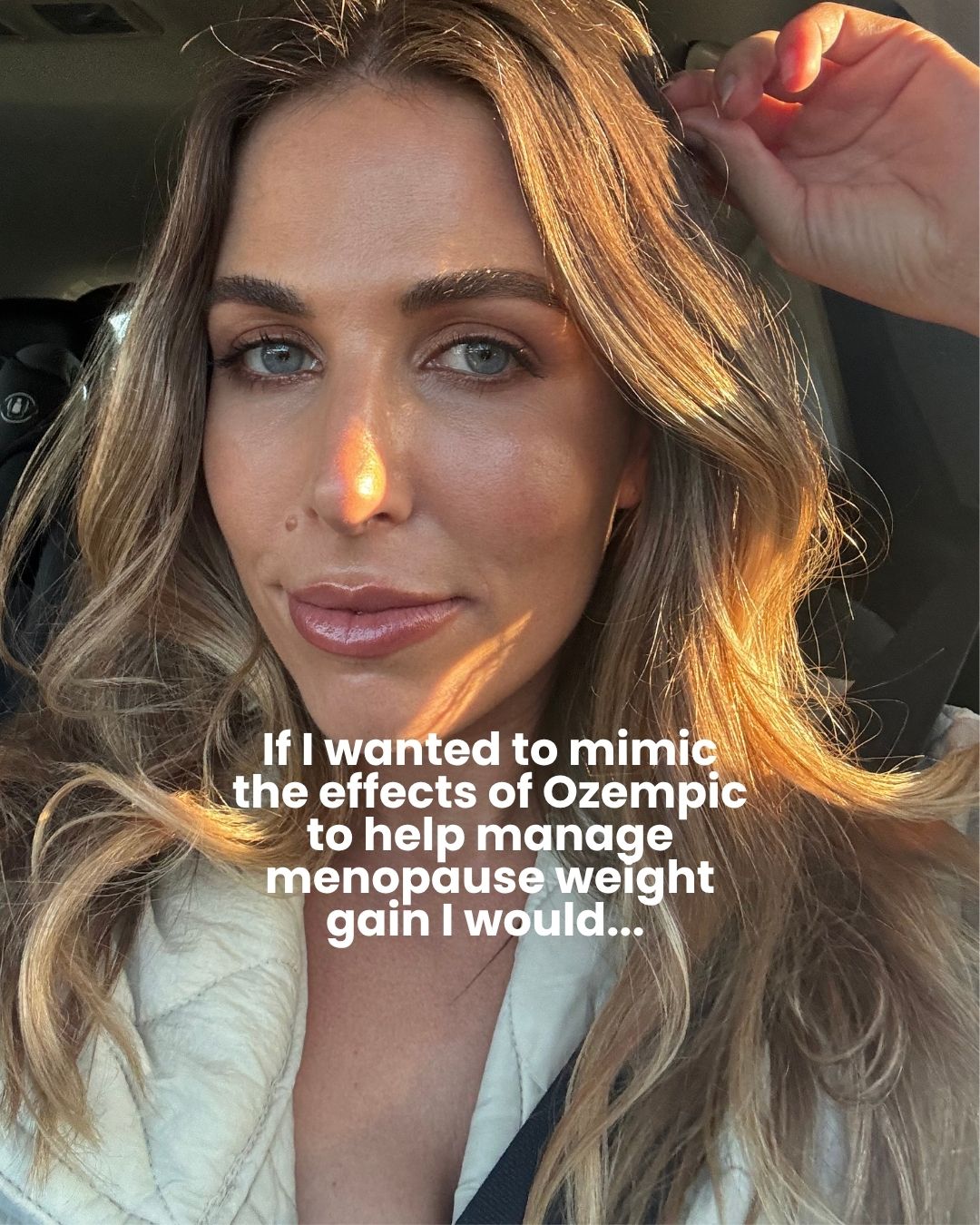Lyndi Cohen - The Nude Nutritionist Facebook ad: Going through menopause?
