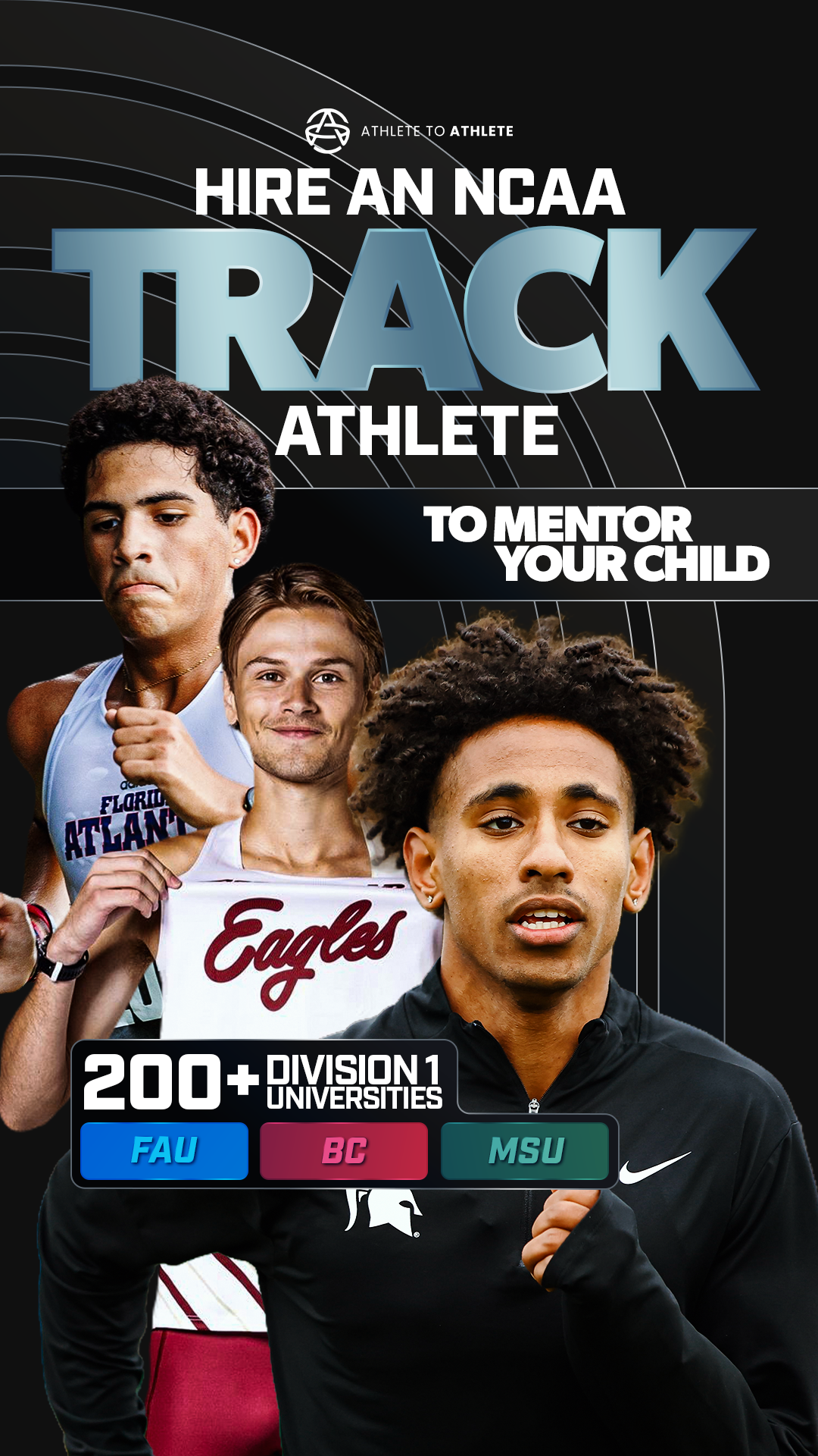 Athlete To Athlete Facebook ad
