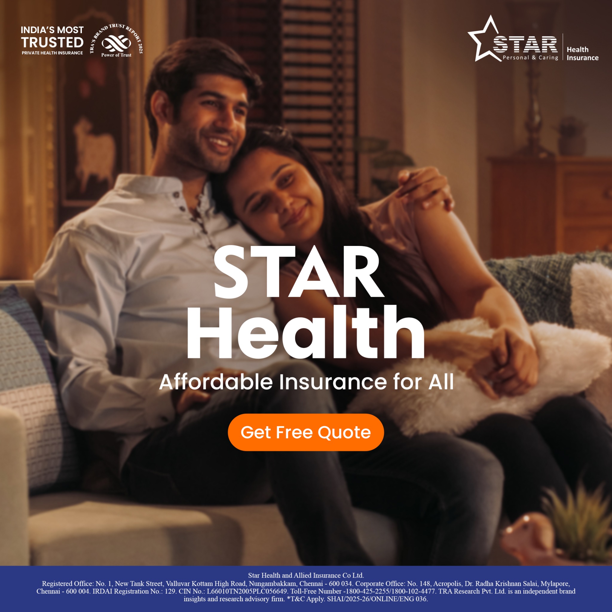 Star Health And Allied Insurance Facebook ad