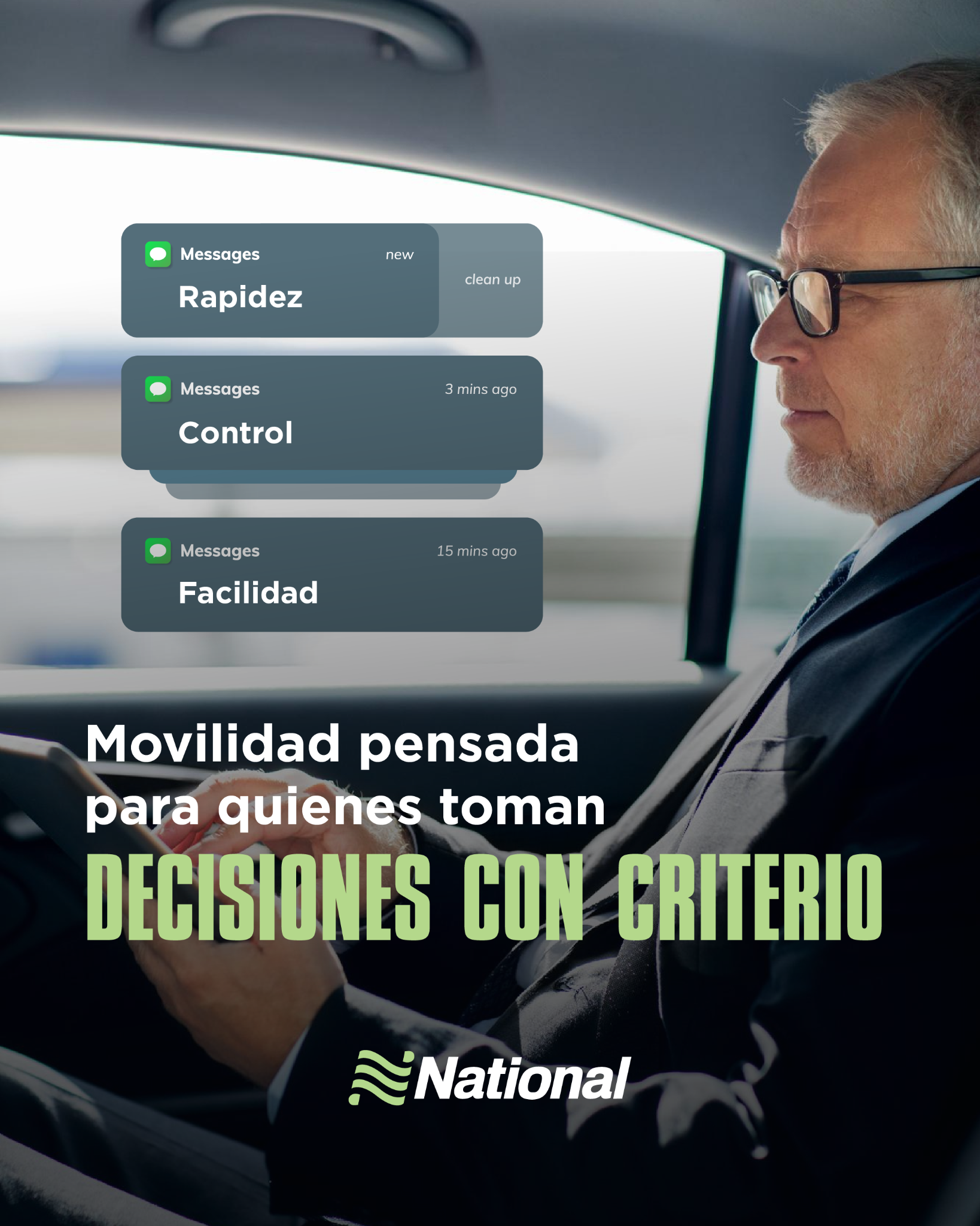 National Car Rental Guatemala Facebook ad from Mar 20, 2026