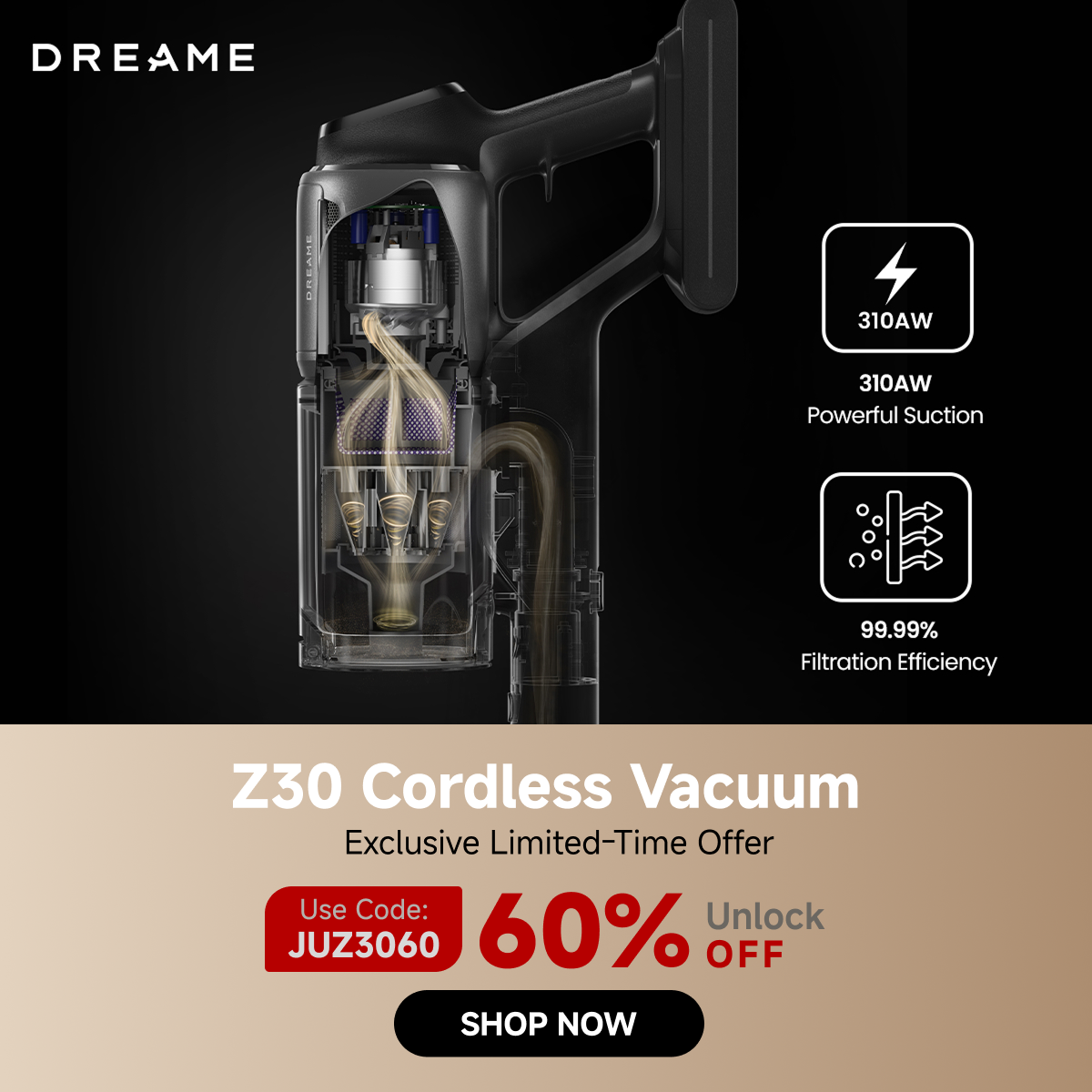 Dreame.us Facebook ad