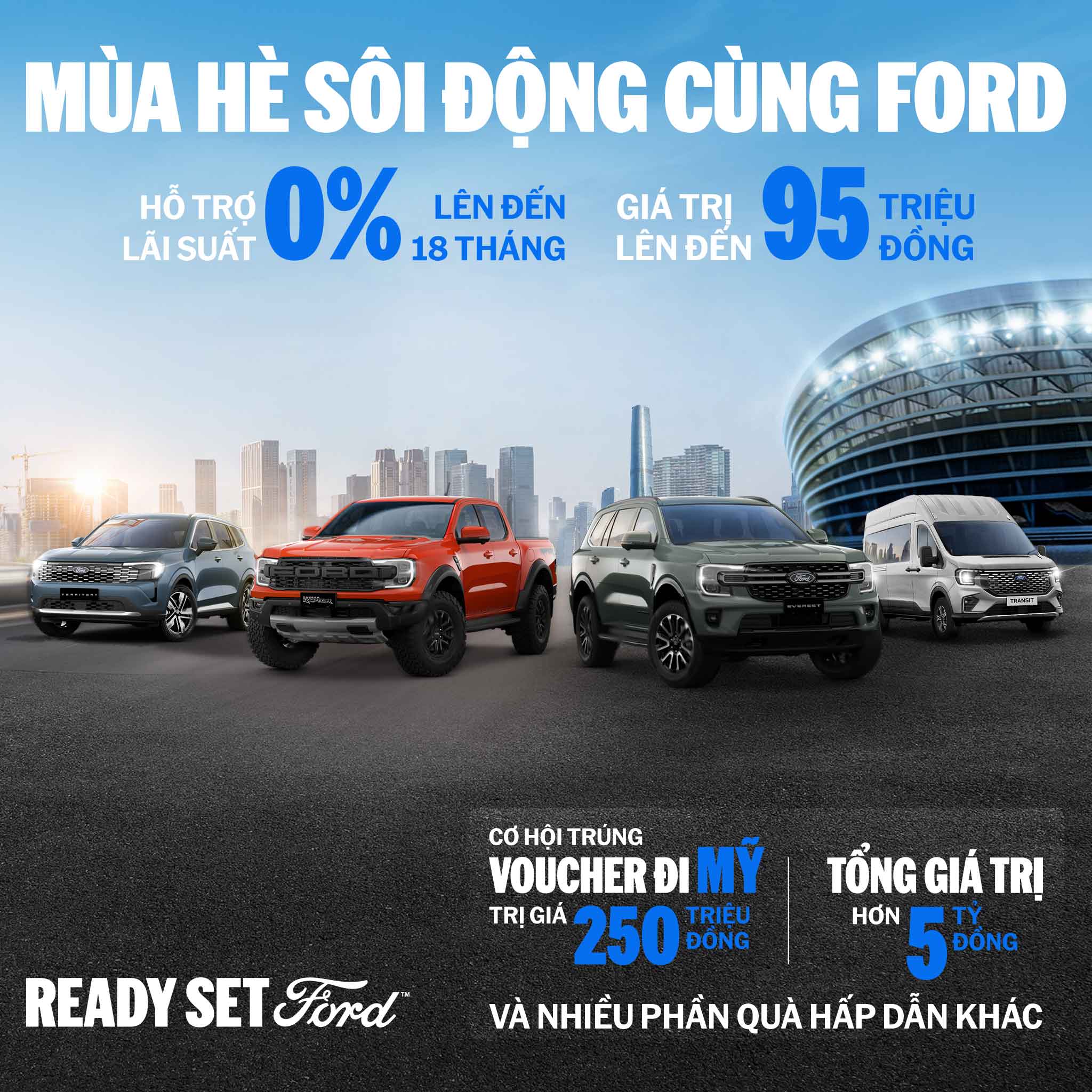 Ford Facebook ad: MÙA HÈ SÔI ĐỘNG CÙNG FORD
