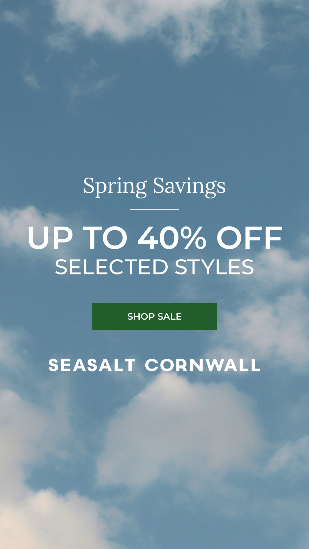 Seasalt Cornwall Facebook ad