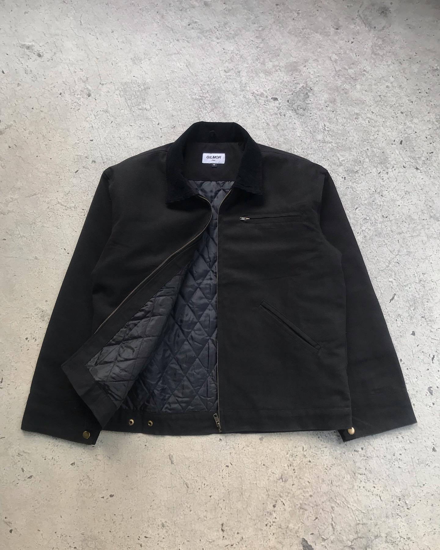 Gilmor CC Facebook ad: GILMOR CC work jacket