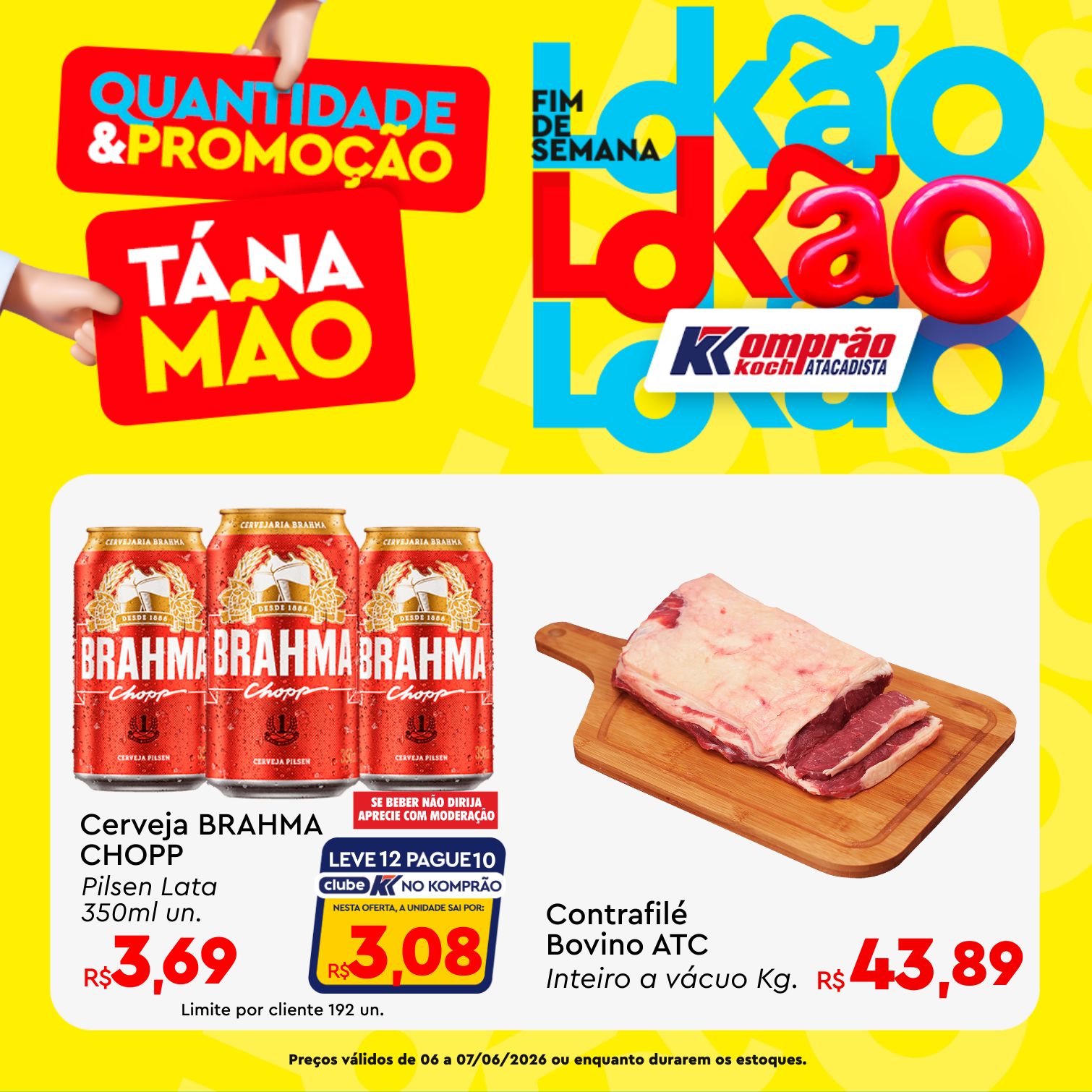 Komprão Koch Atacadista Facebook ad