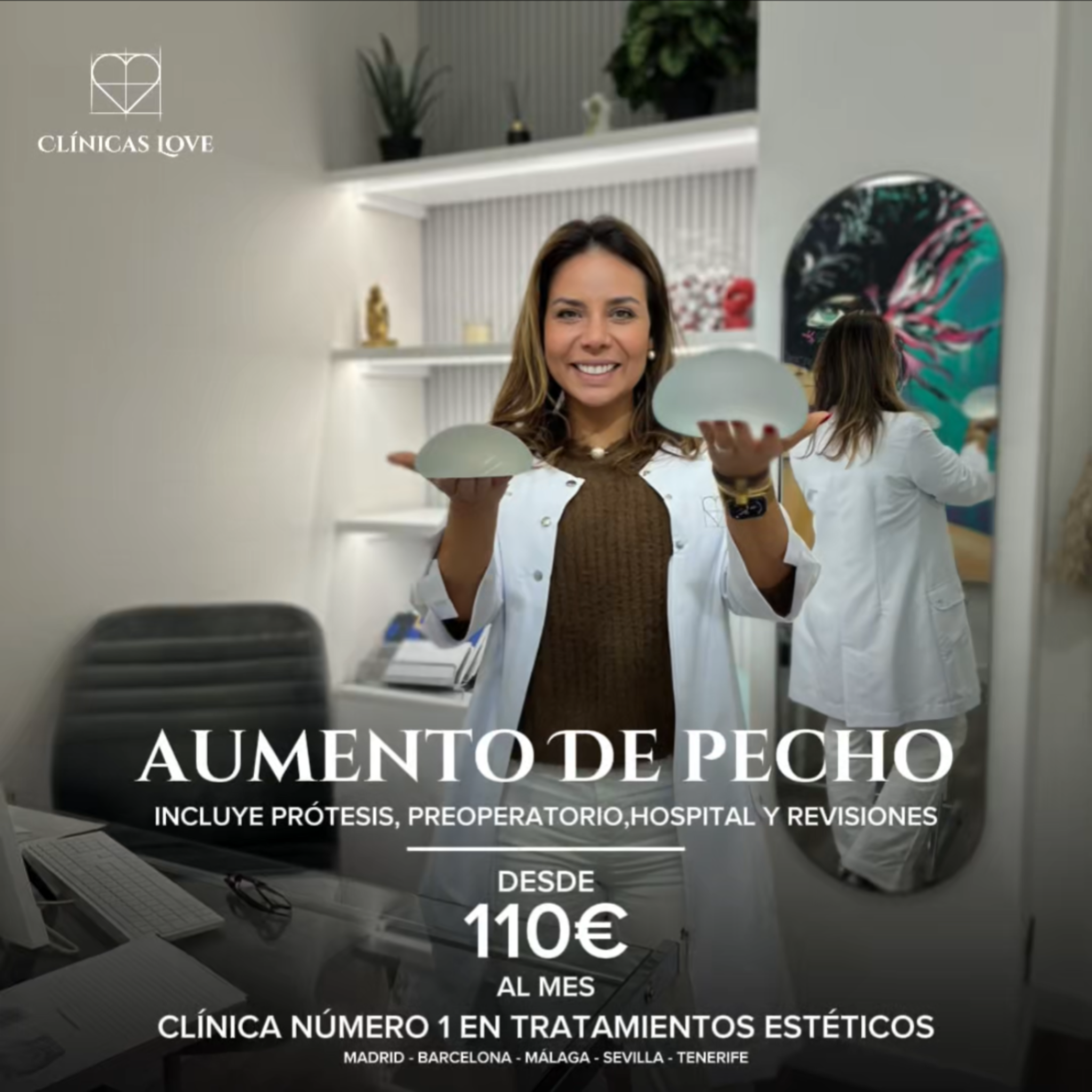 Clínicas Love Málaga - Cirugía y Medicina Estética Facebook ad: Promo Limitada en Clínica Love