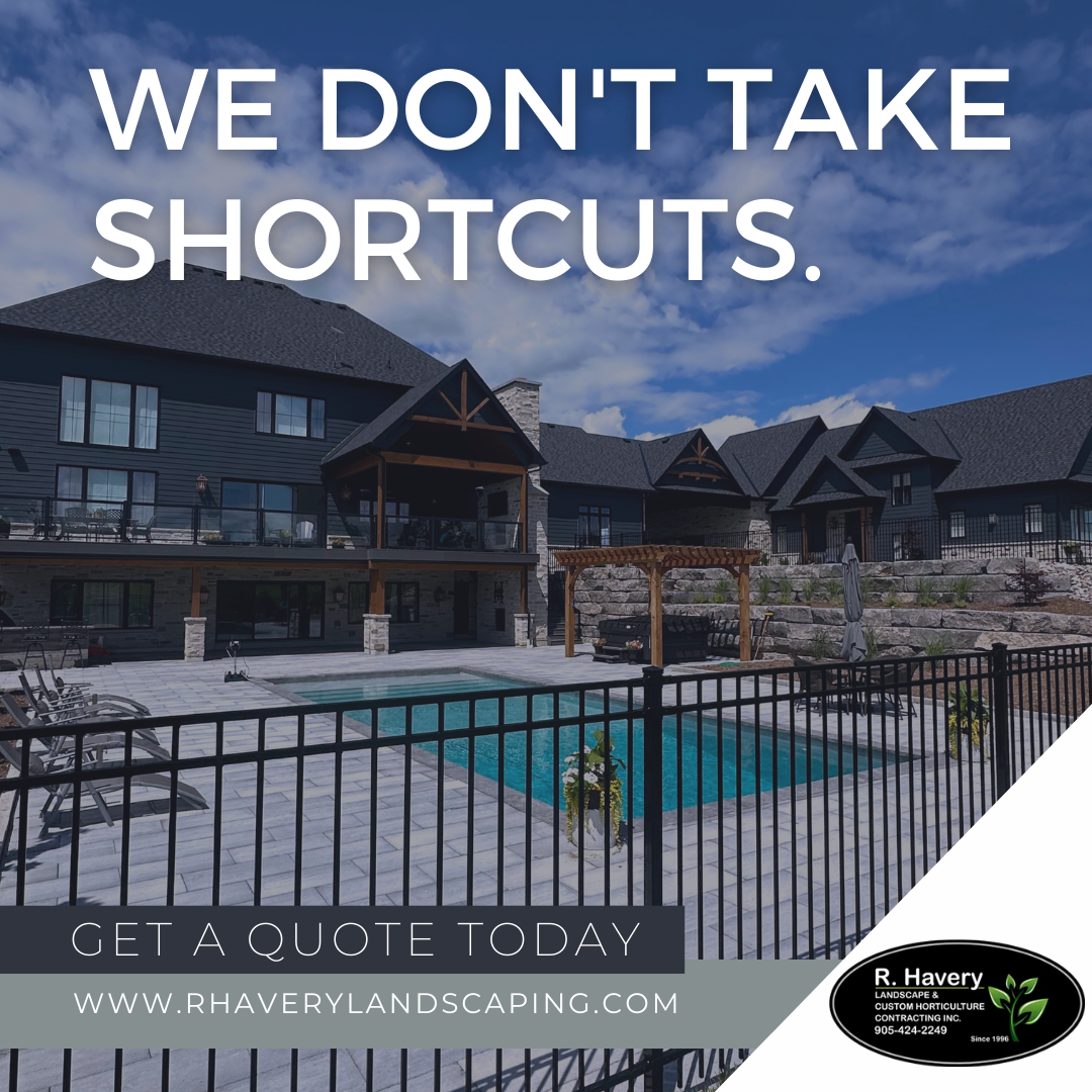 R. Havery Landscape & Custom Horticulture Contracting Facebook ad: Get A Quote Today!