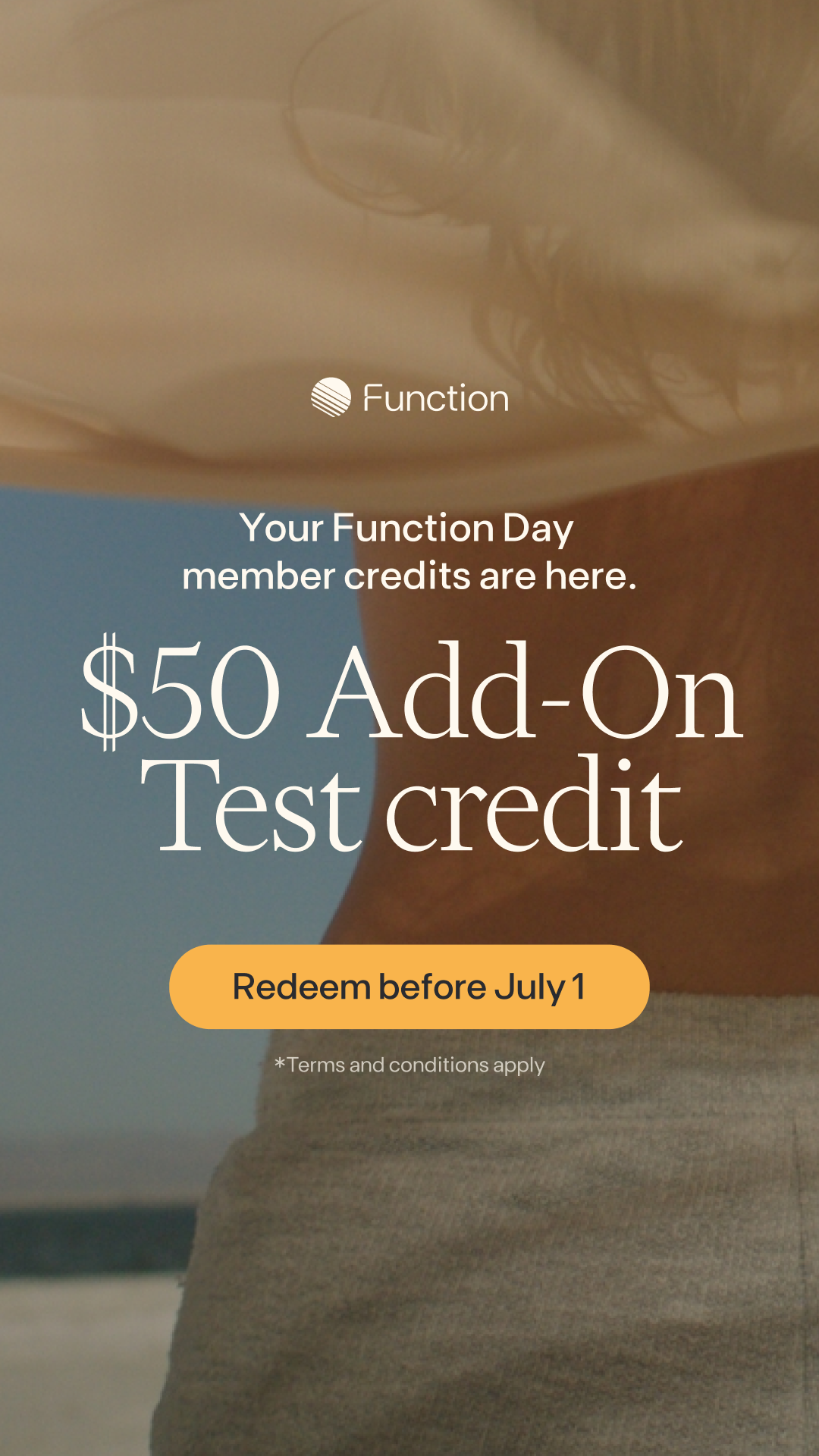 Function Health Facebook ad