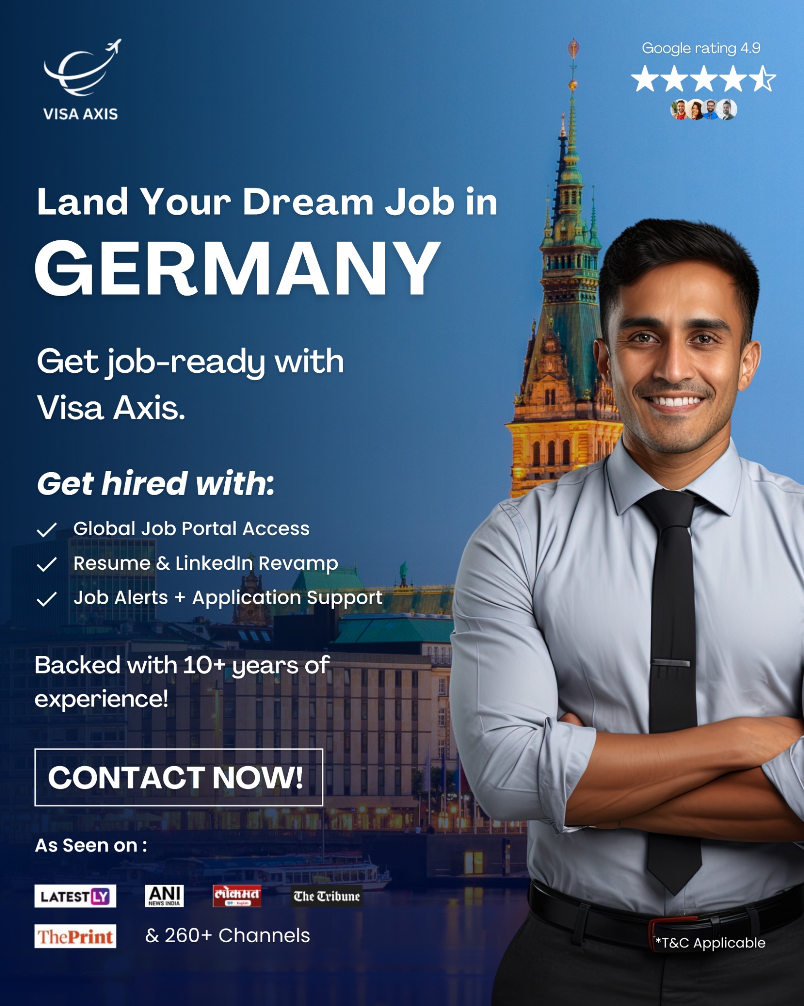 Visa Axis Facebook ad