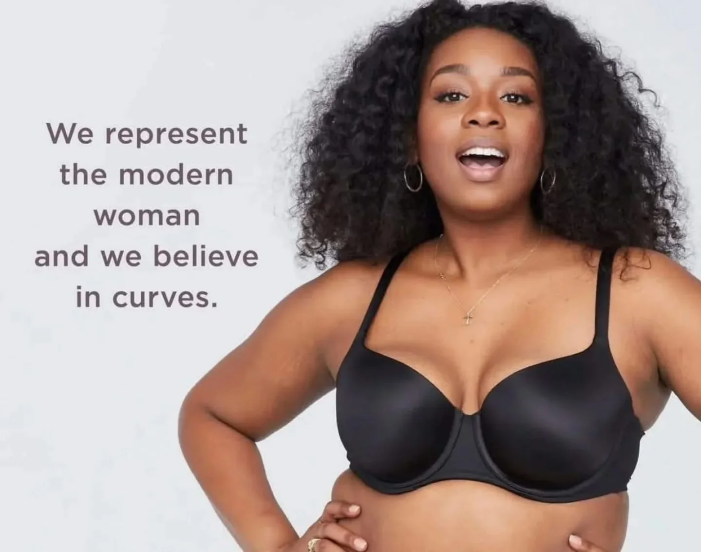 Rarefinds Curvy Plus-size Facebook ad: CURVY WOMEN COMFORTABLE BRAS WITH SUPPORT & COVERAGE