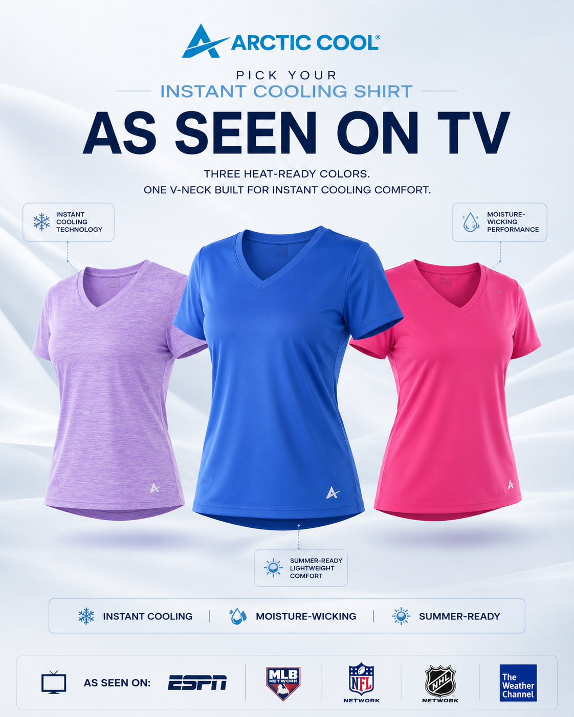 Arctic Cool Facebook ad