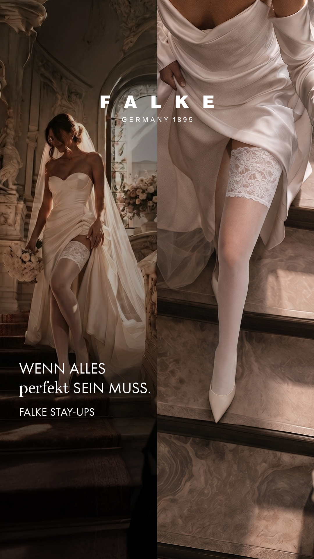 FALKE Facebook ad: Perfektion bis ins Detail