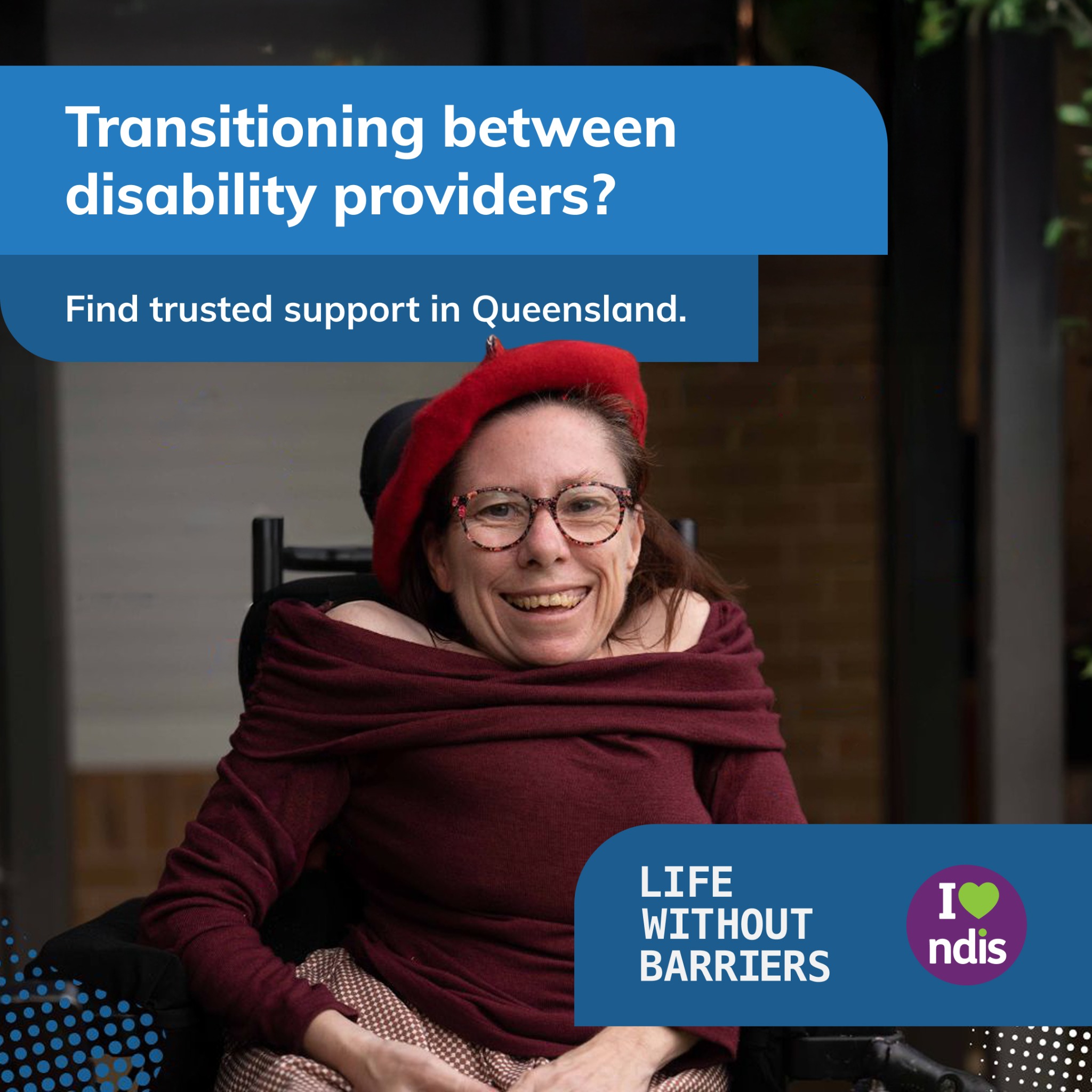 Life Without Barriers Facebook ad