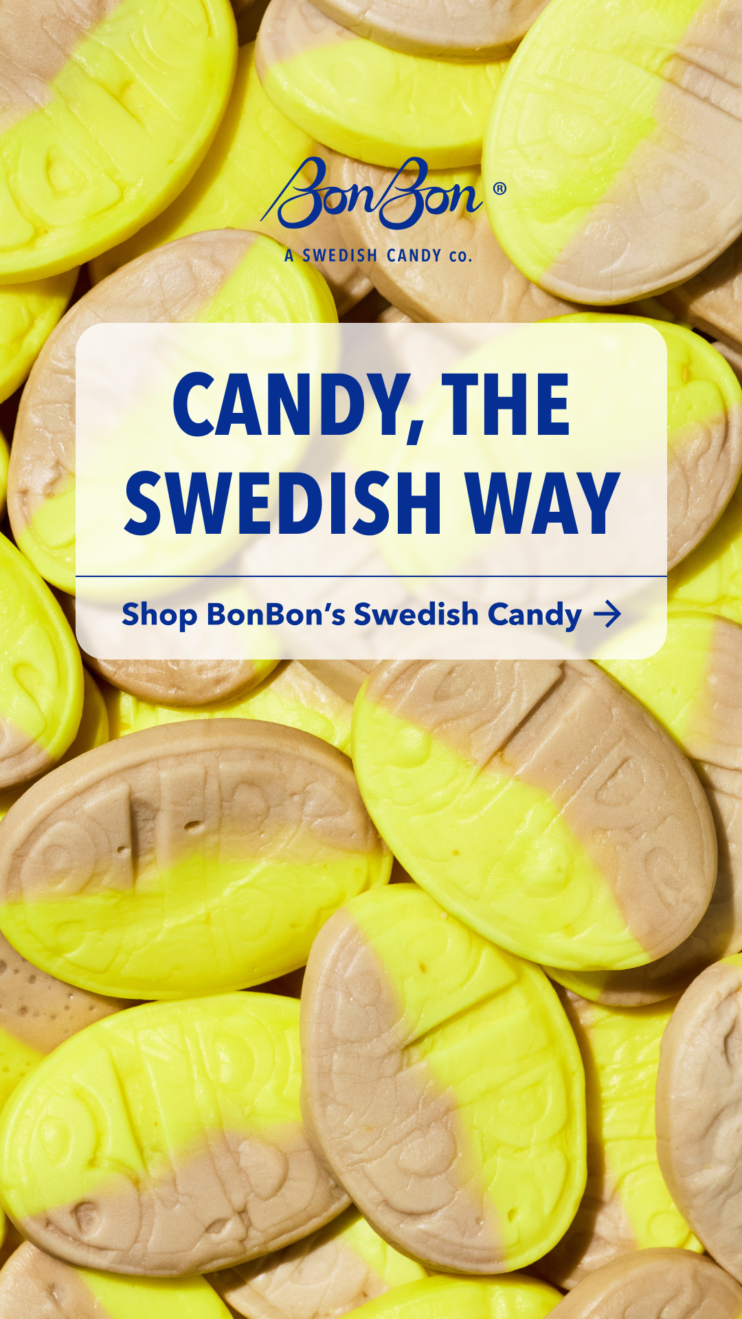 BonBon - A Swedish Candy Co. Facebook ad