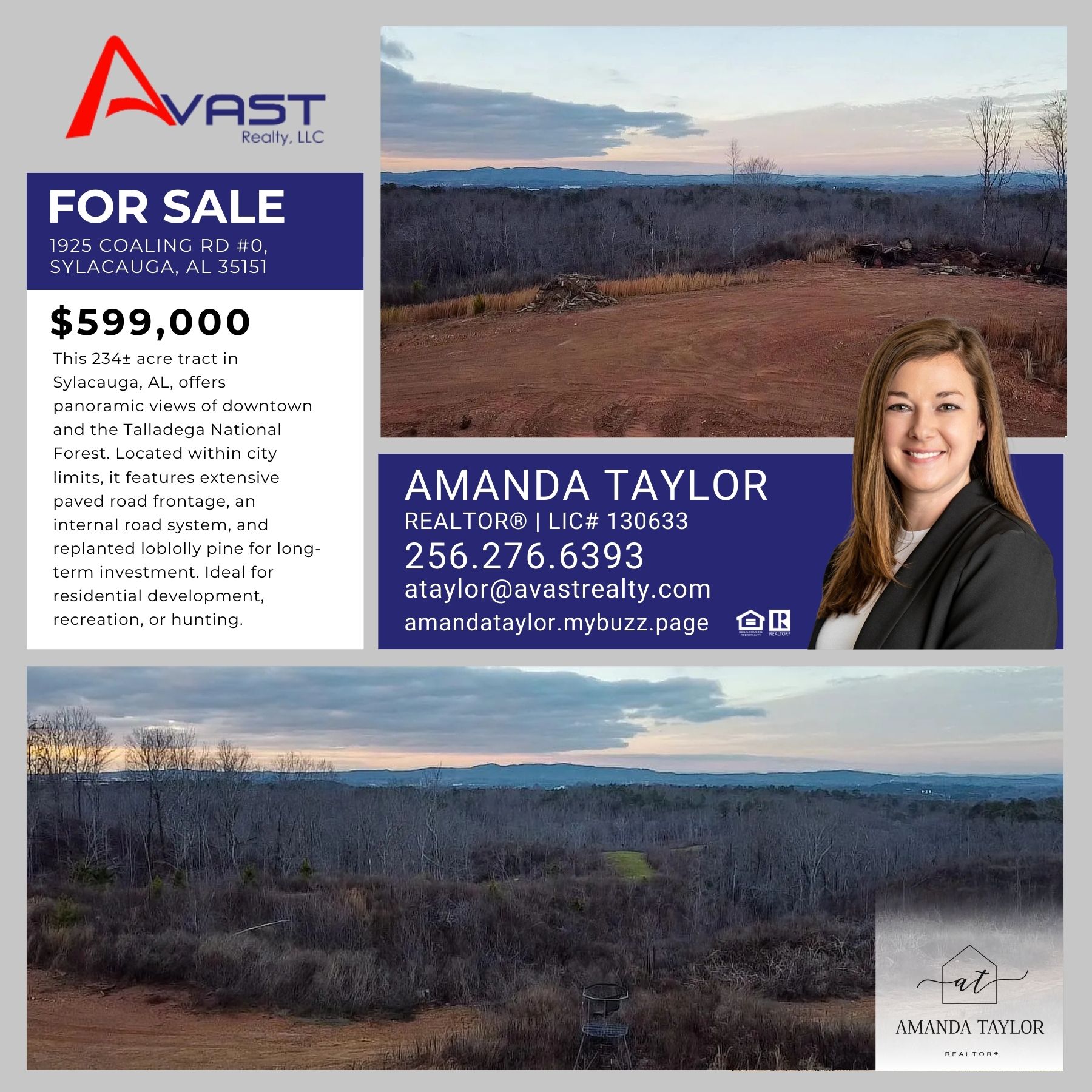 Amanda Taylor- Avast Realty Facebook ad: Explore Your Next Steps