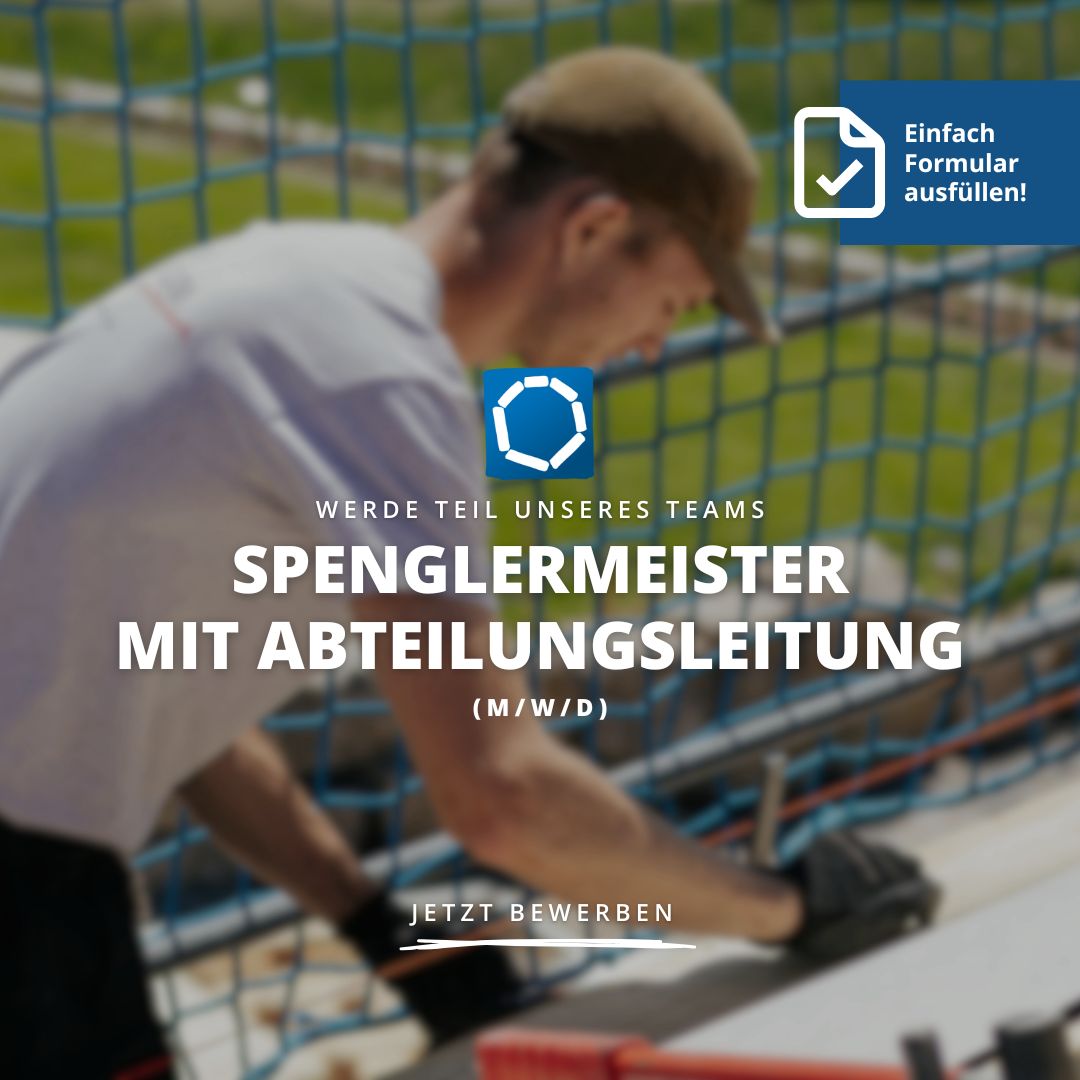 Aischtaler Bauzentrum Facebook ad: Du bist Spenglermeister oder Flaschnermeister (m/w/d) und…