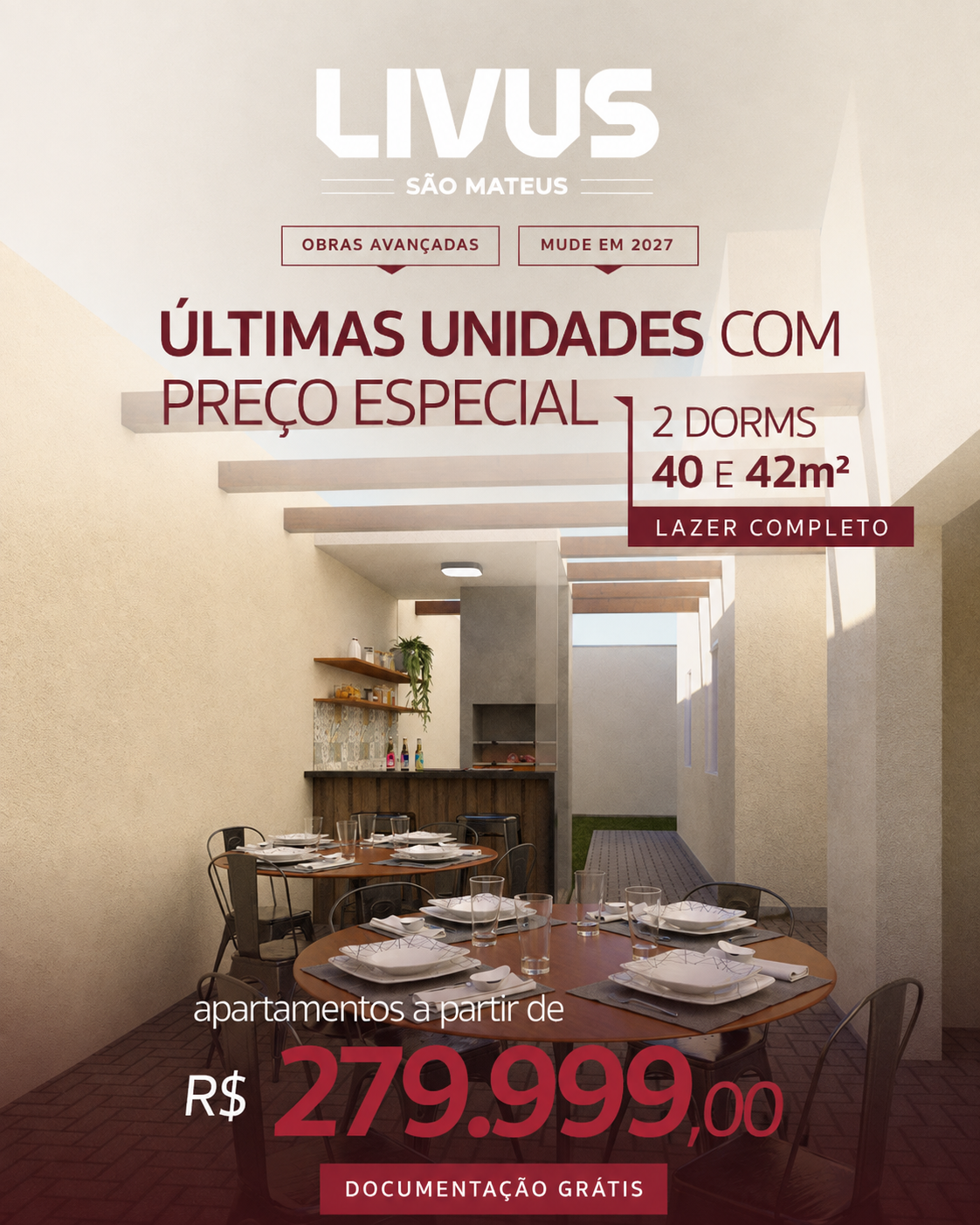 Livus Incorporadora Facebook ad: Sua nova casa com entrada facilitada!