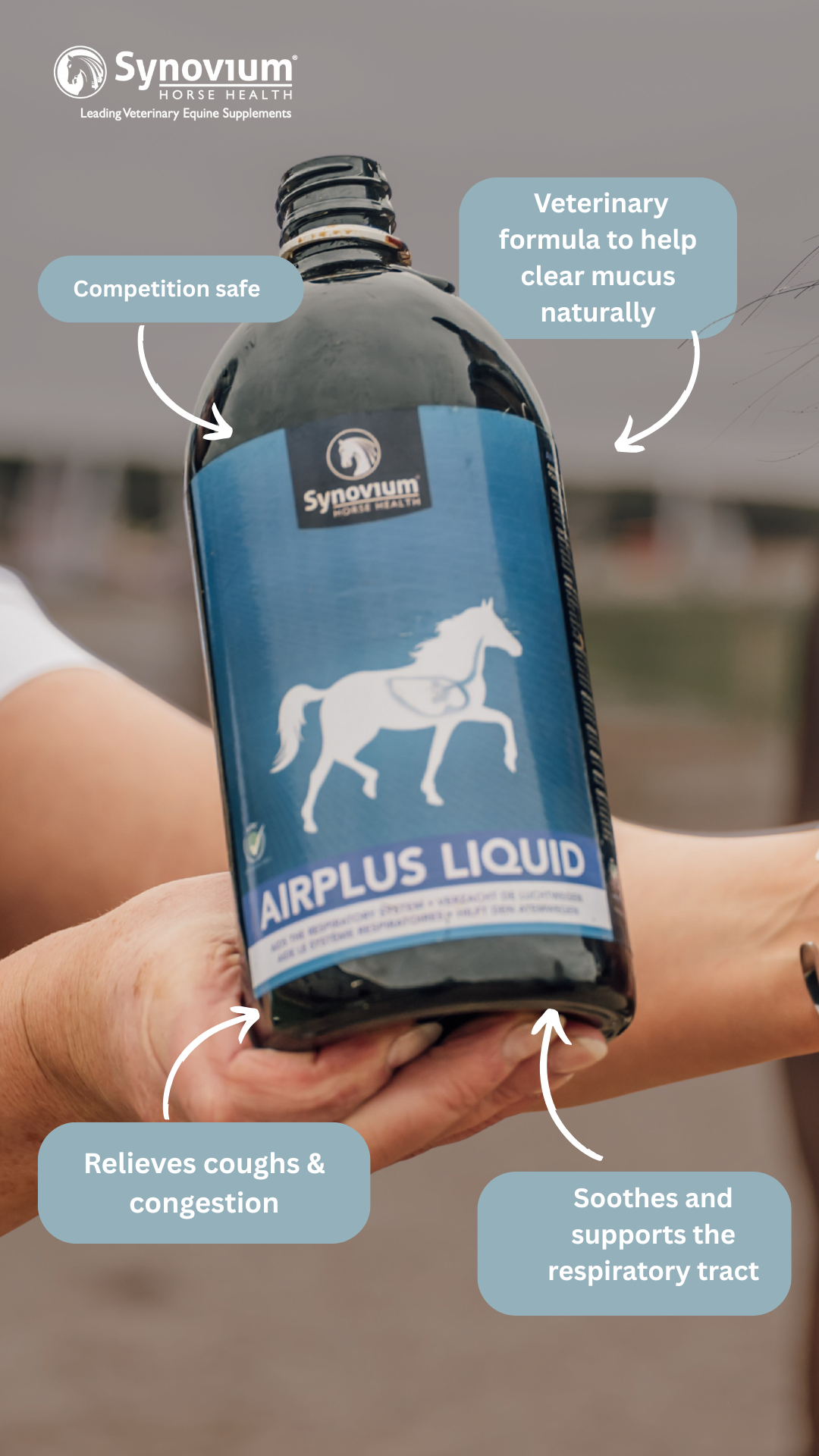 Synovium Horse Health Supplements UK Facebook ad from Mar 25, 2026