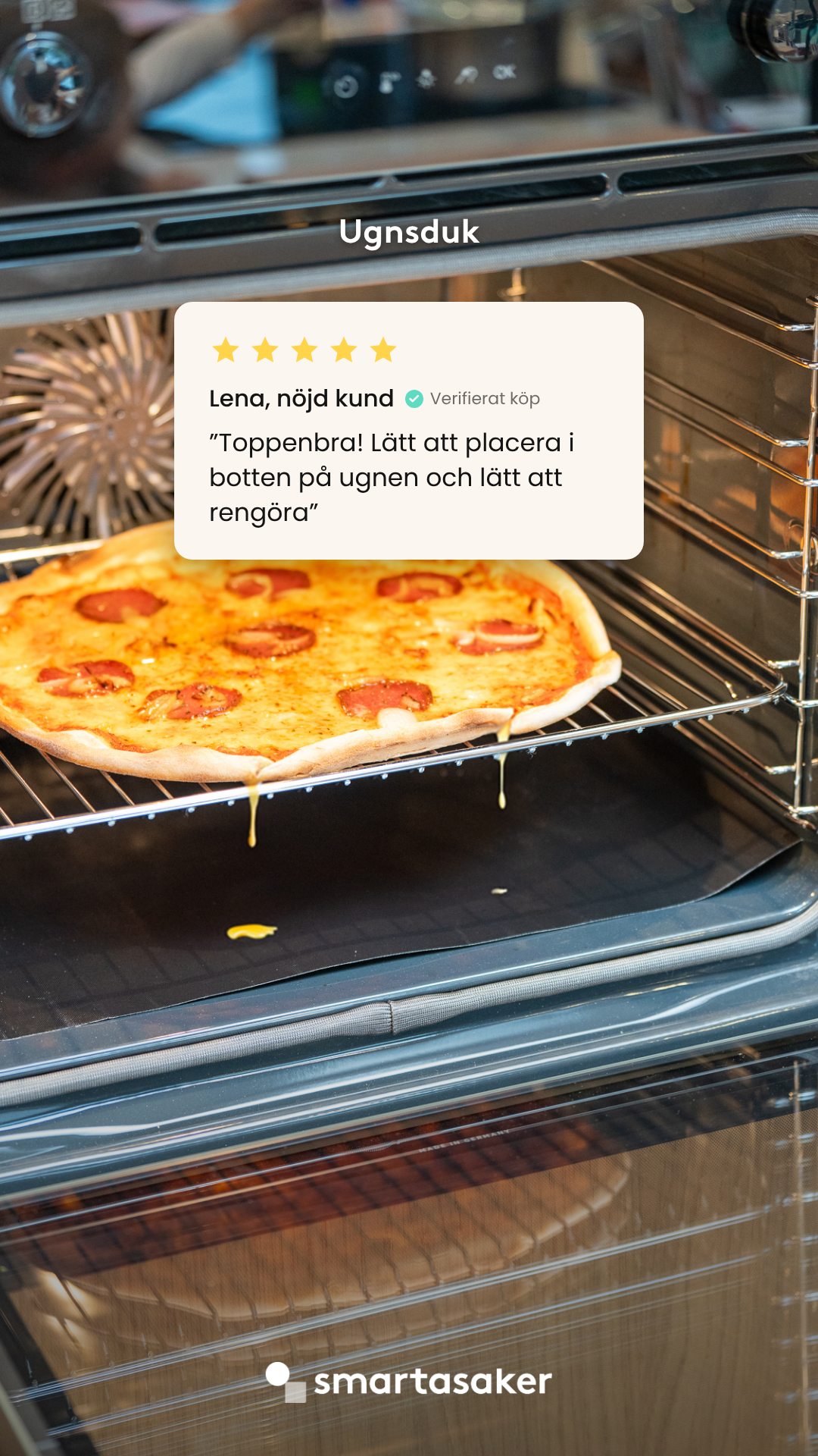 SmartaSaker Facebook ad: Rengöring på 30 sekunder
