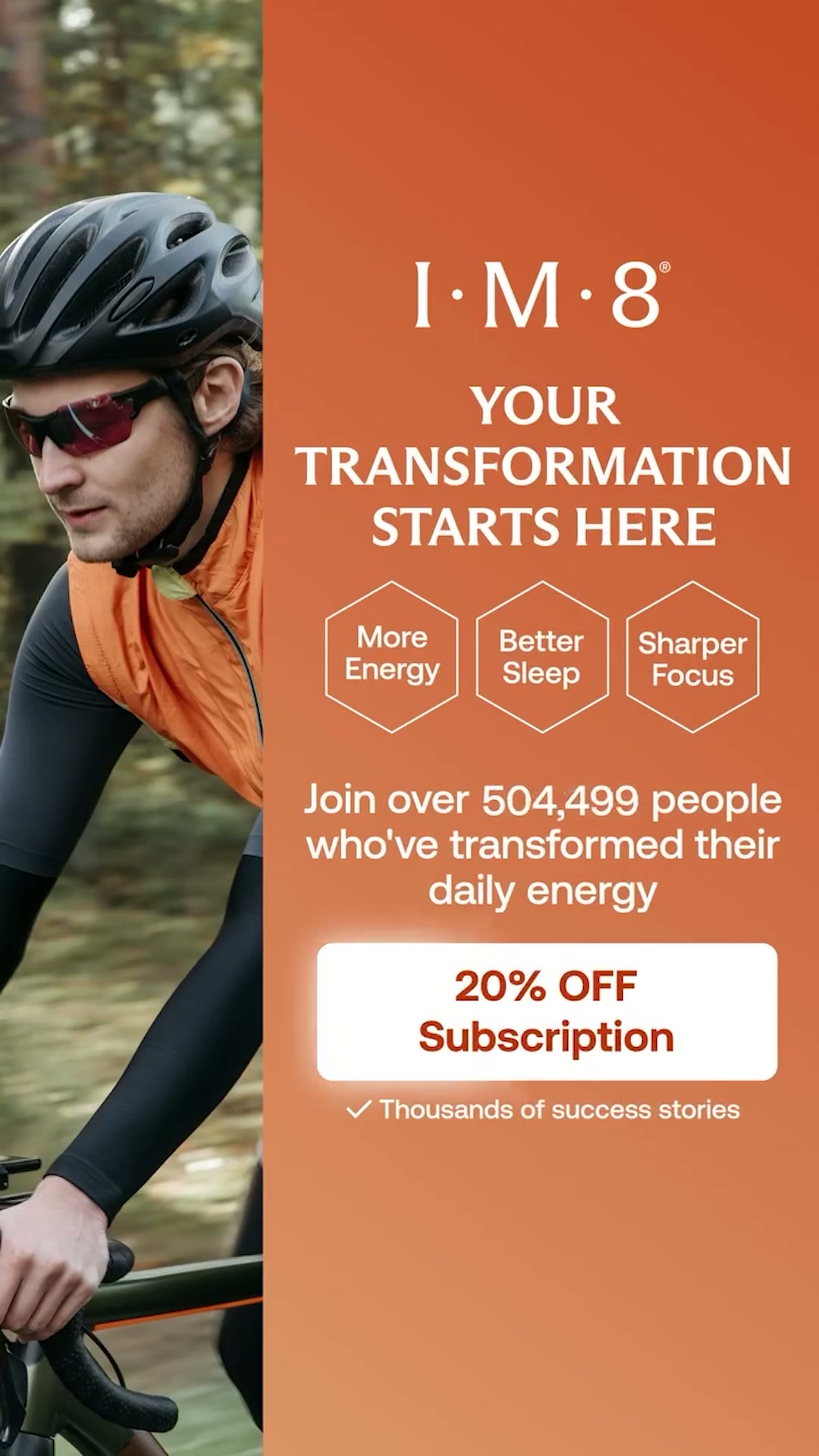 Dr. James DiNicolantonio Facebook ad: Code DRJAMES = 1-time exclusive discount.