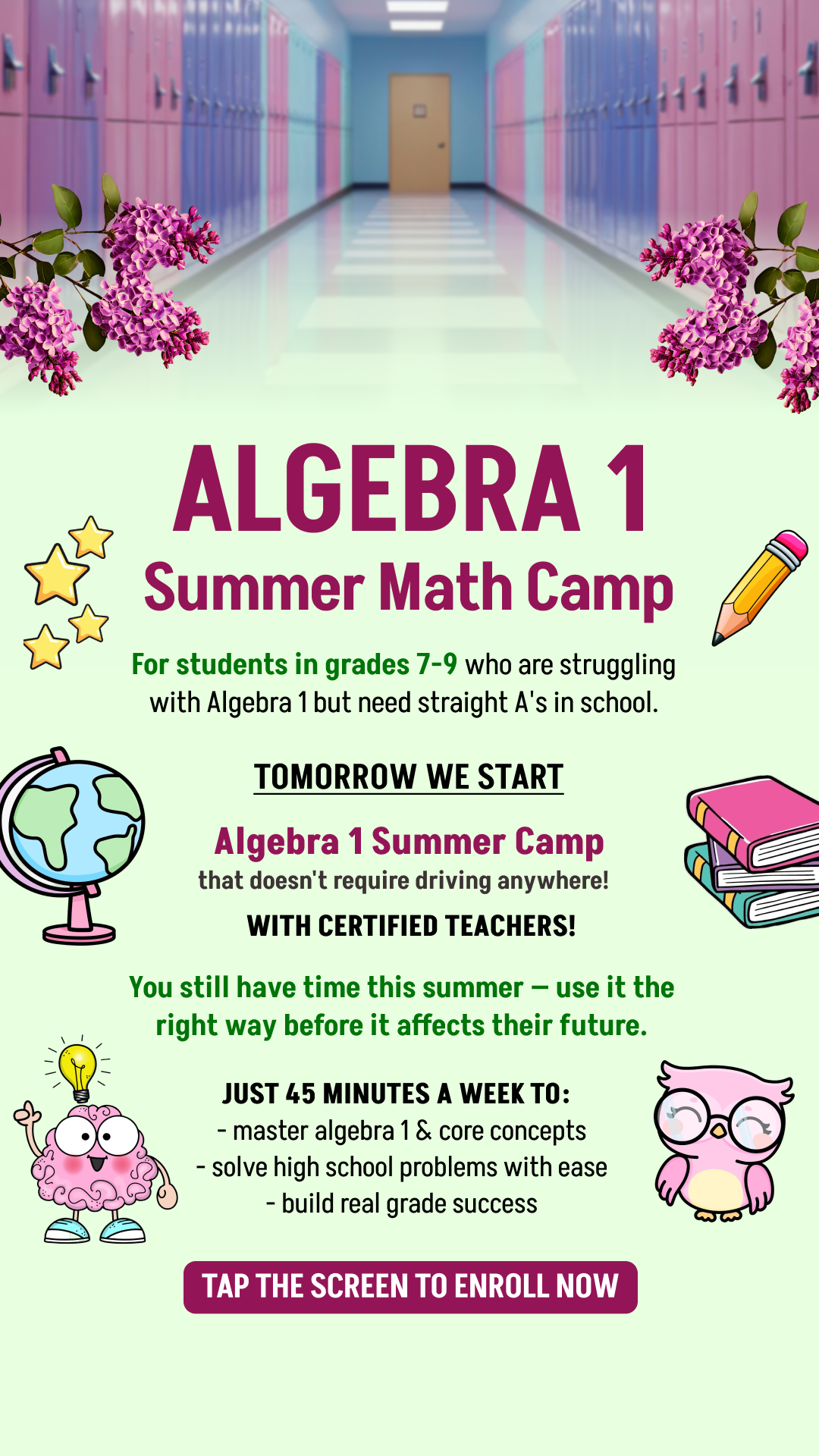 Brighterly Facebook ad