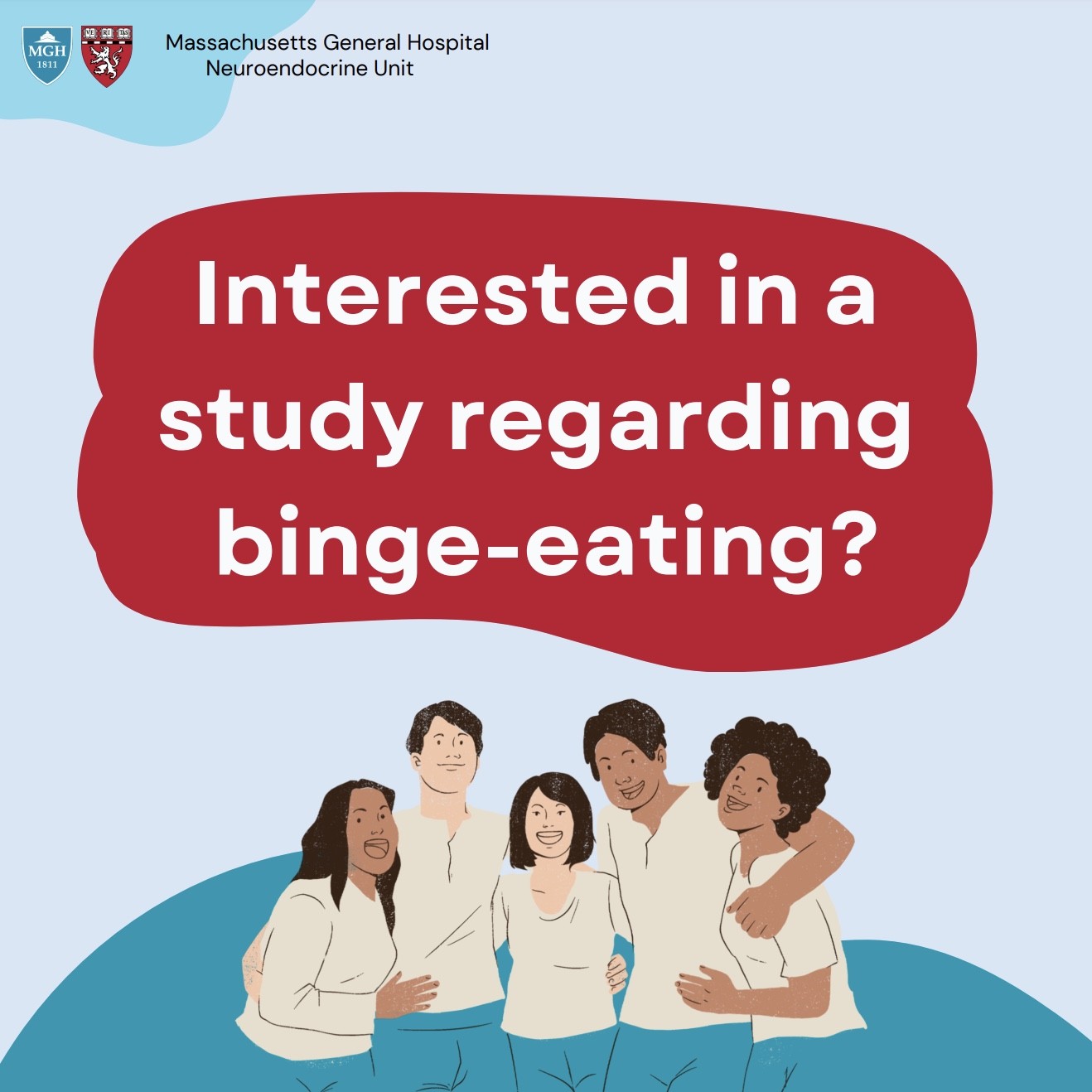 The Pituitary Center at MGH Facebook ad: Rally | Do you experience binge eating? Is your eating out…