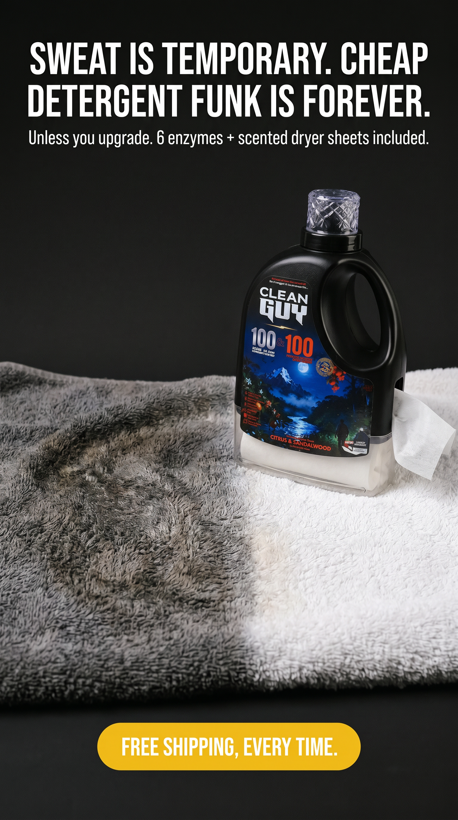 Clean Guy Facebook ad