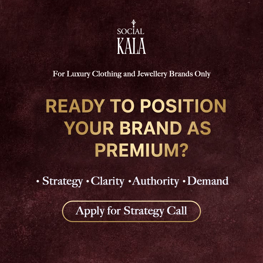 Social Kala Facebook ad: If you're still running offers to sell luxury…