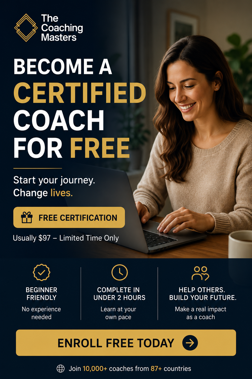 The Coaching Masters Community  Facebook ad