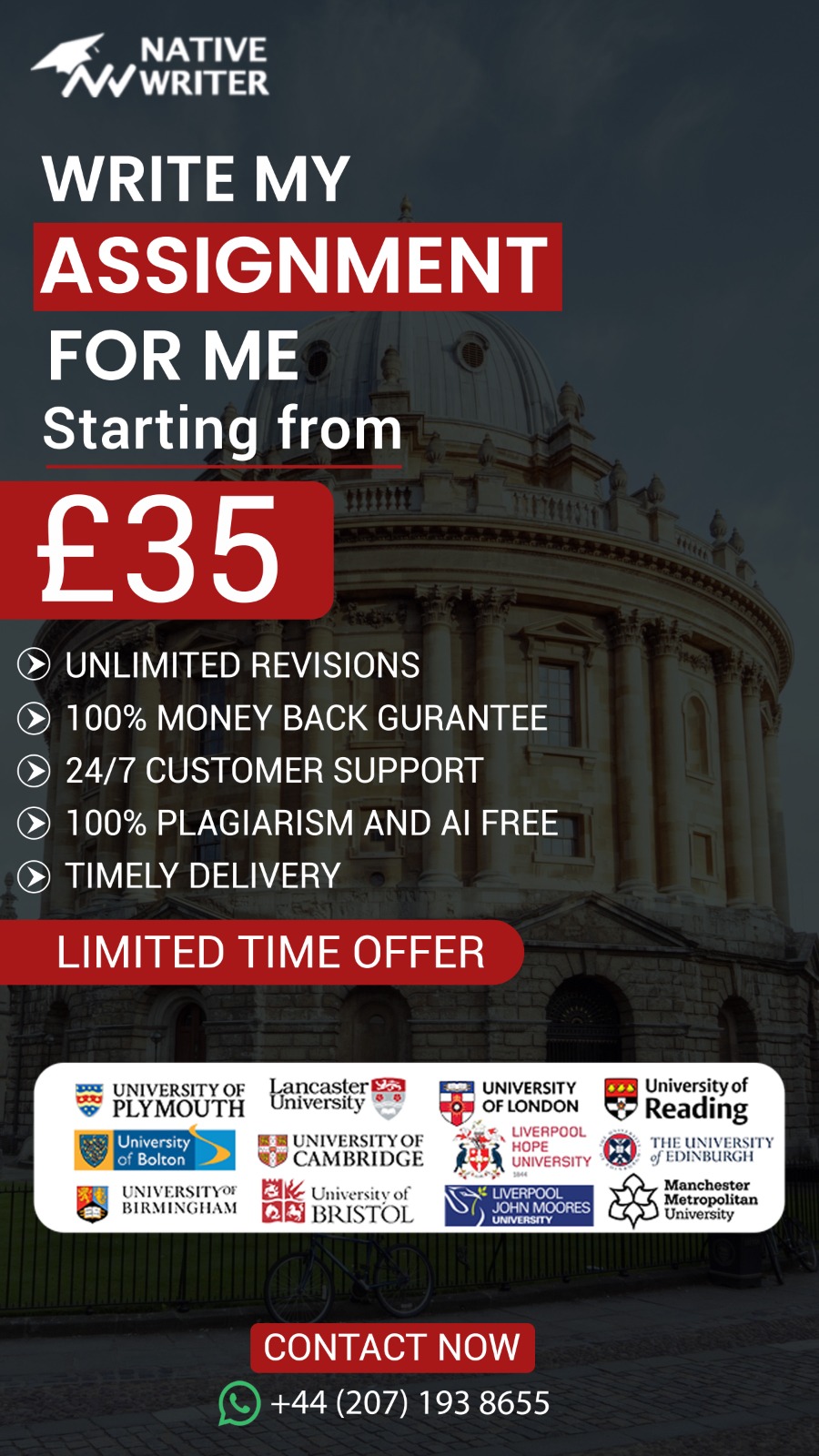 Native Writer Facebook ad from Feb 4, 2026
