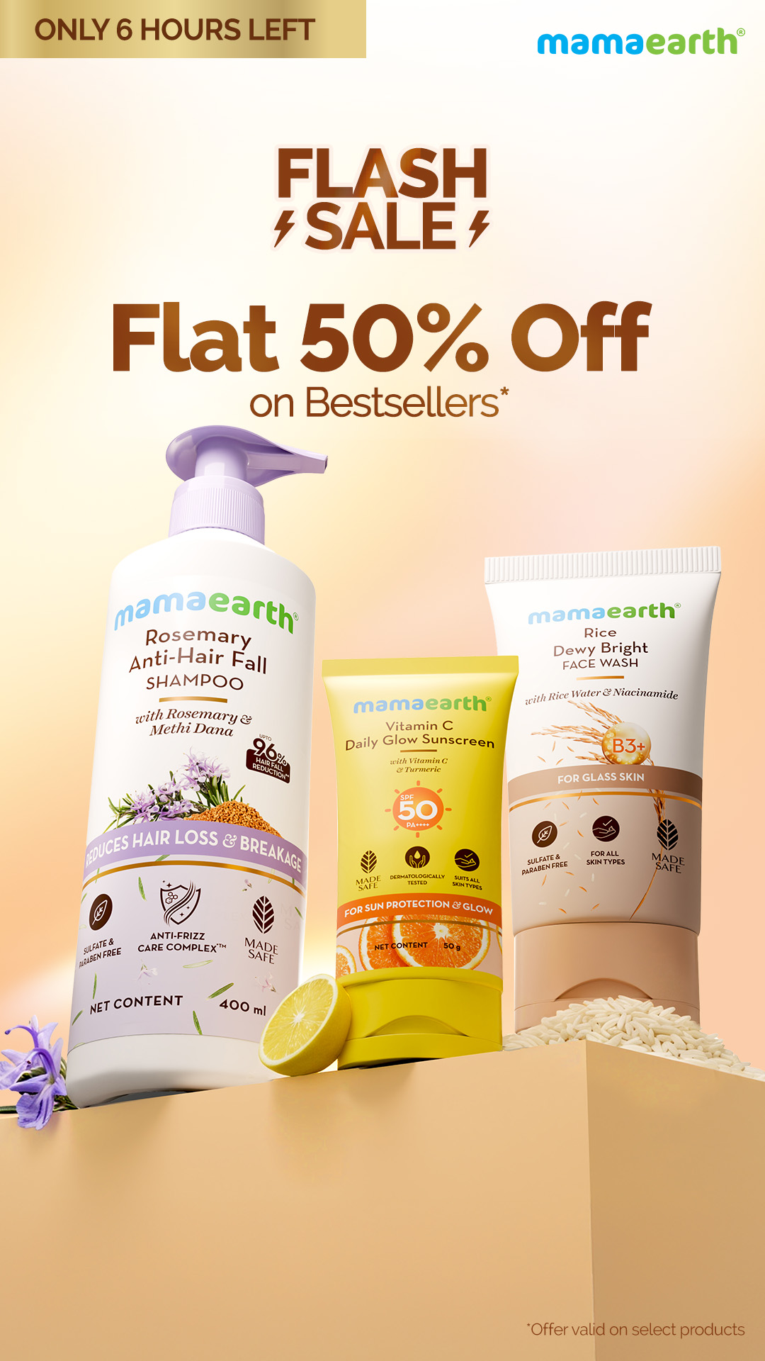 Mamaearth Facebook ad