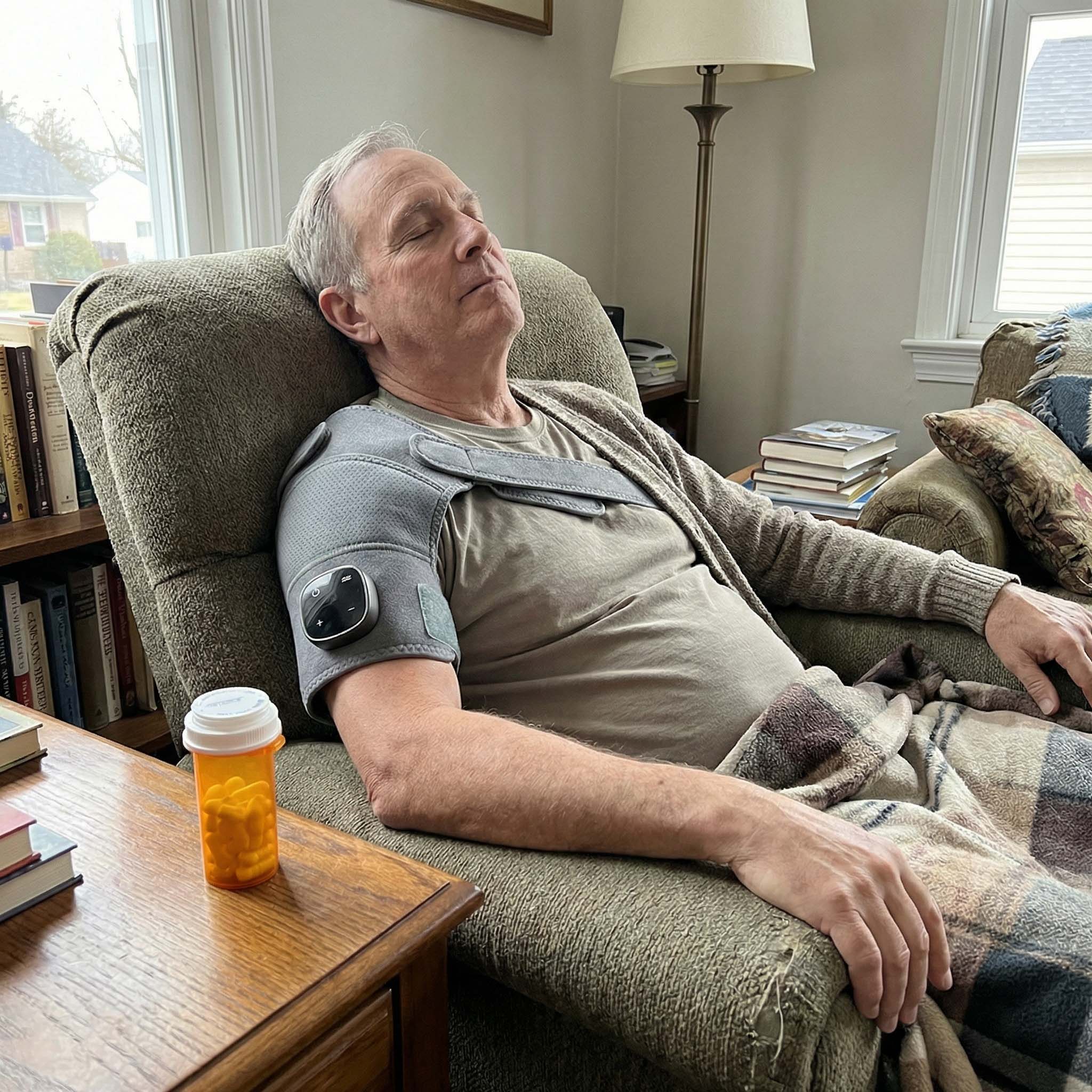 Dr. Blane Schilling, MD Facebook ad: Why your shoulder pain keeps coming back after the pills…