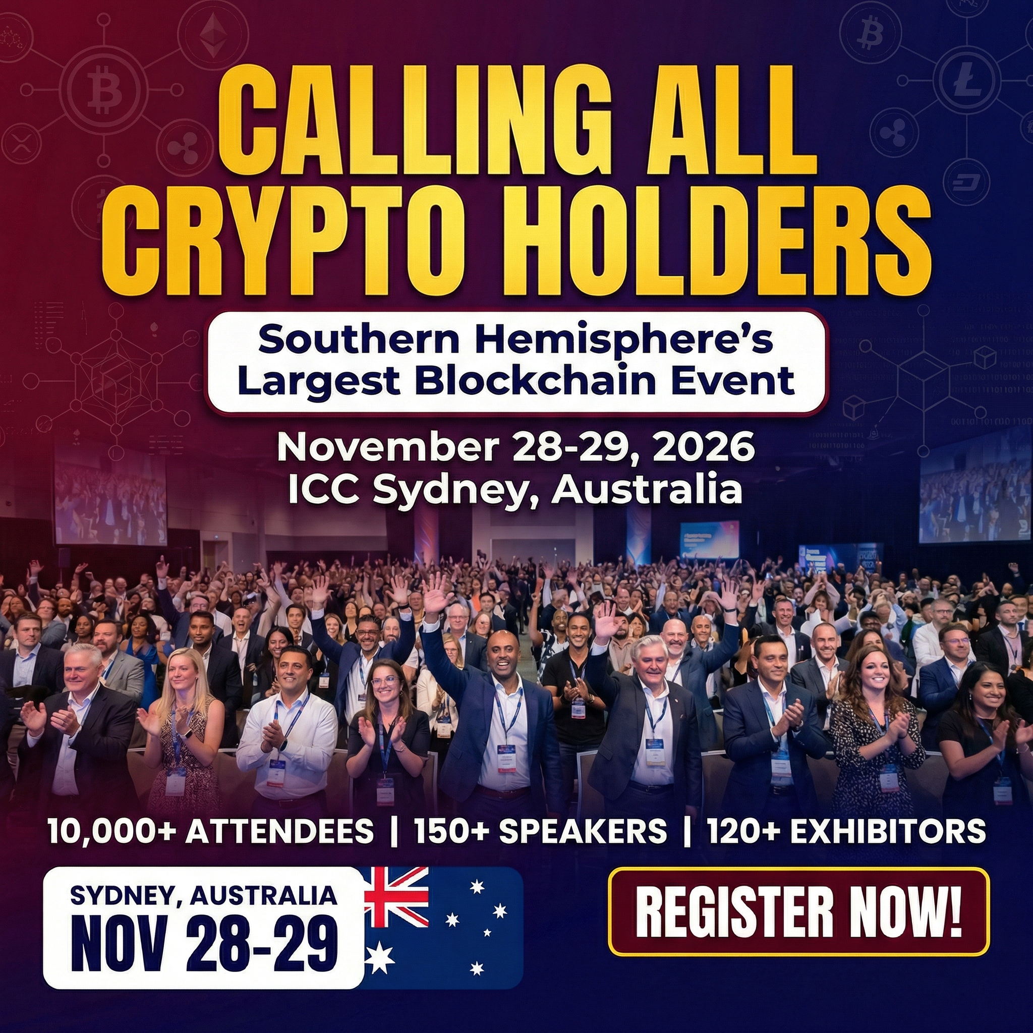 Token2049 2026 Facebook ad: Australia Crypto Convention 2026