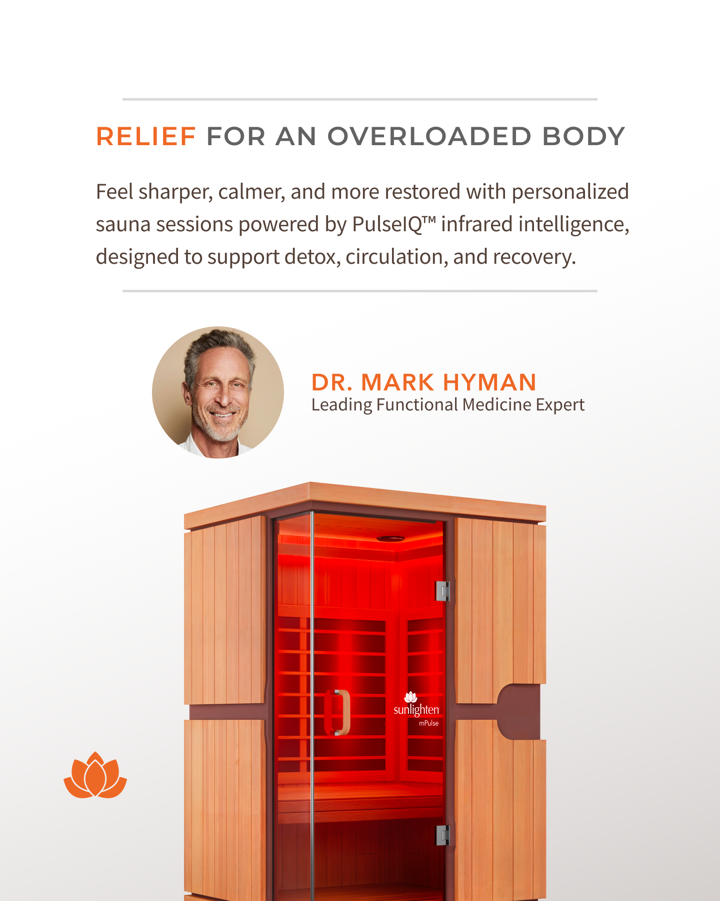 Sunlighten Saunas Facebook ad