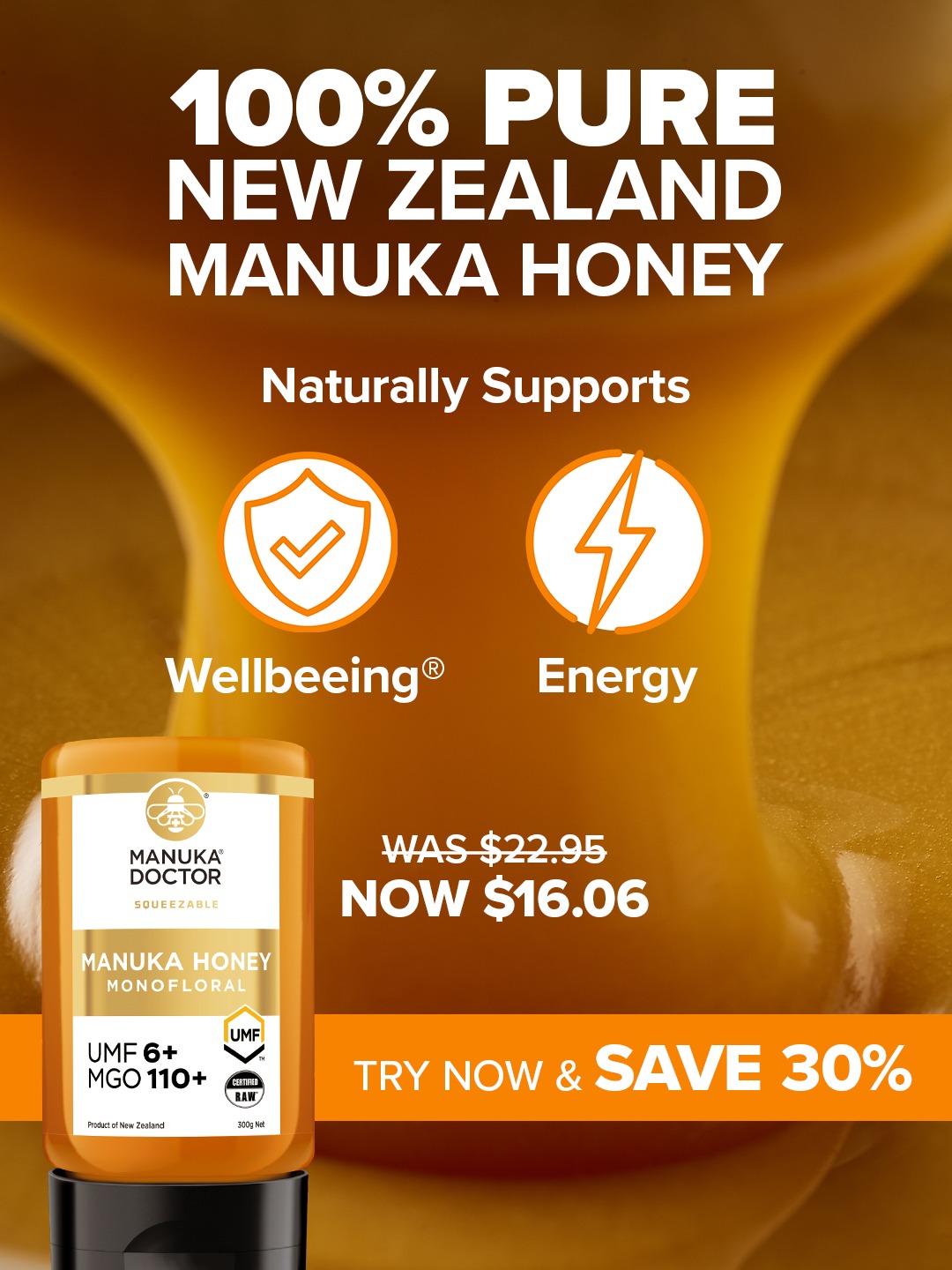 Manuka Doctor New Zealand Facebook ad